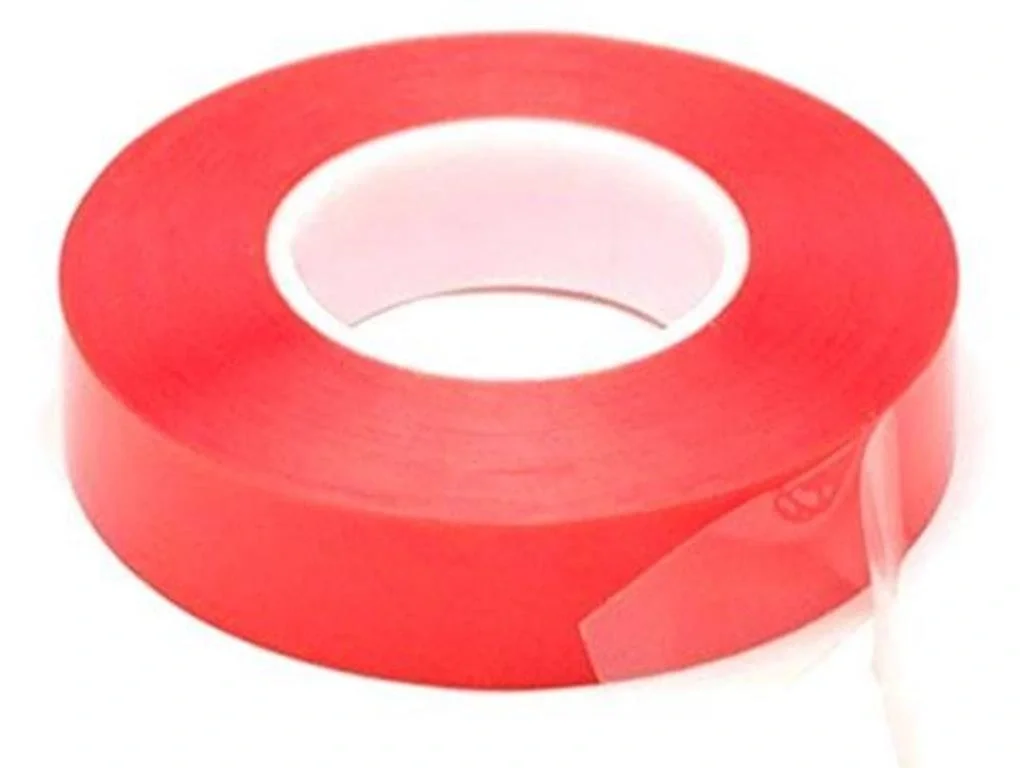 Çift Taraflı Akrilik Silikonize Bant 18 Mm X 2 Metre Kırmızı Vhb Çift Taraflı Akrilik Silikonize Bant 18 Mm X 2 Metre Kırmızı Vhb