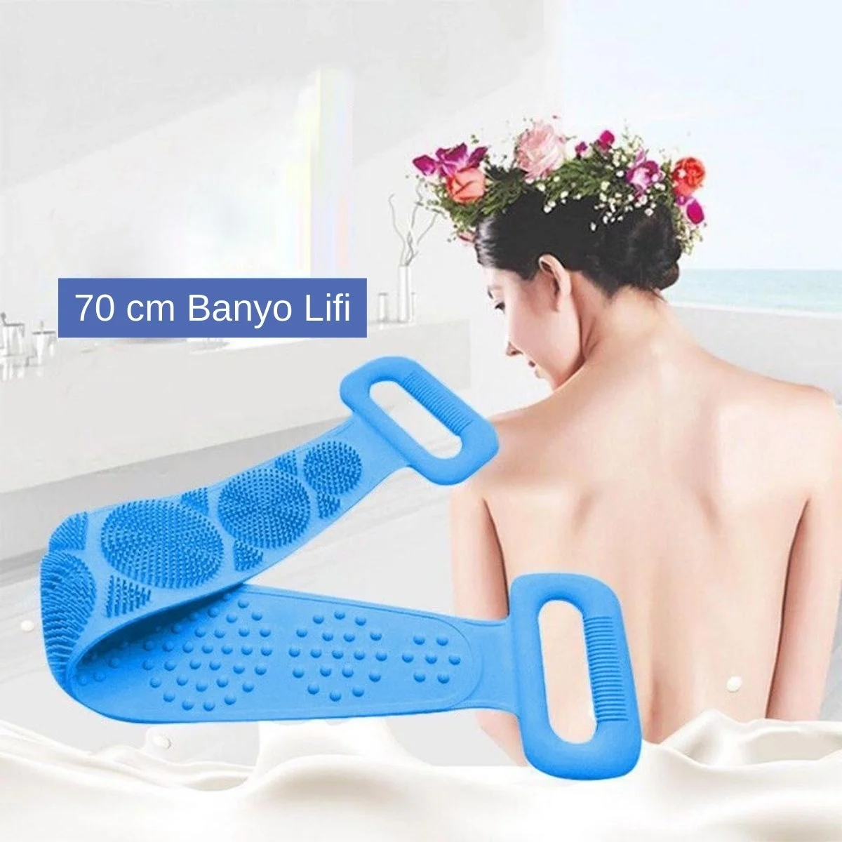 Çift Taraflı Banyo Hamam Lifi Silikon Masajlı Yumuşak Duş Lifi Uzun Ömürlü Hazır Banyo Kesesi Bx40 Fiyatı, Yorumları ve Özellikleri