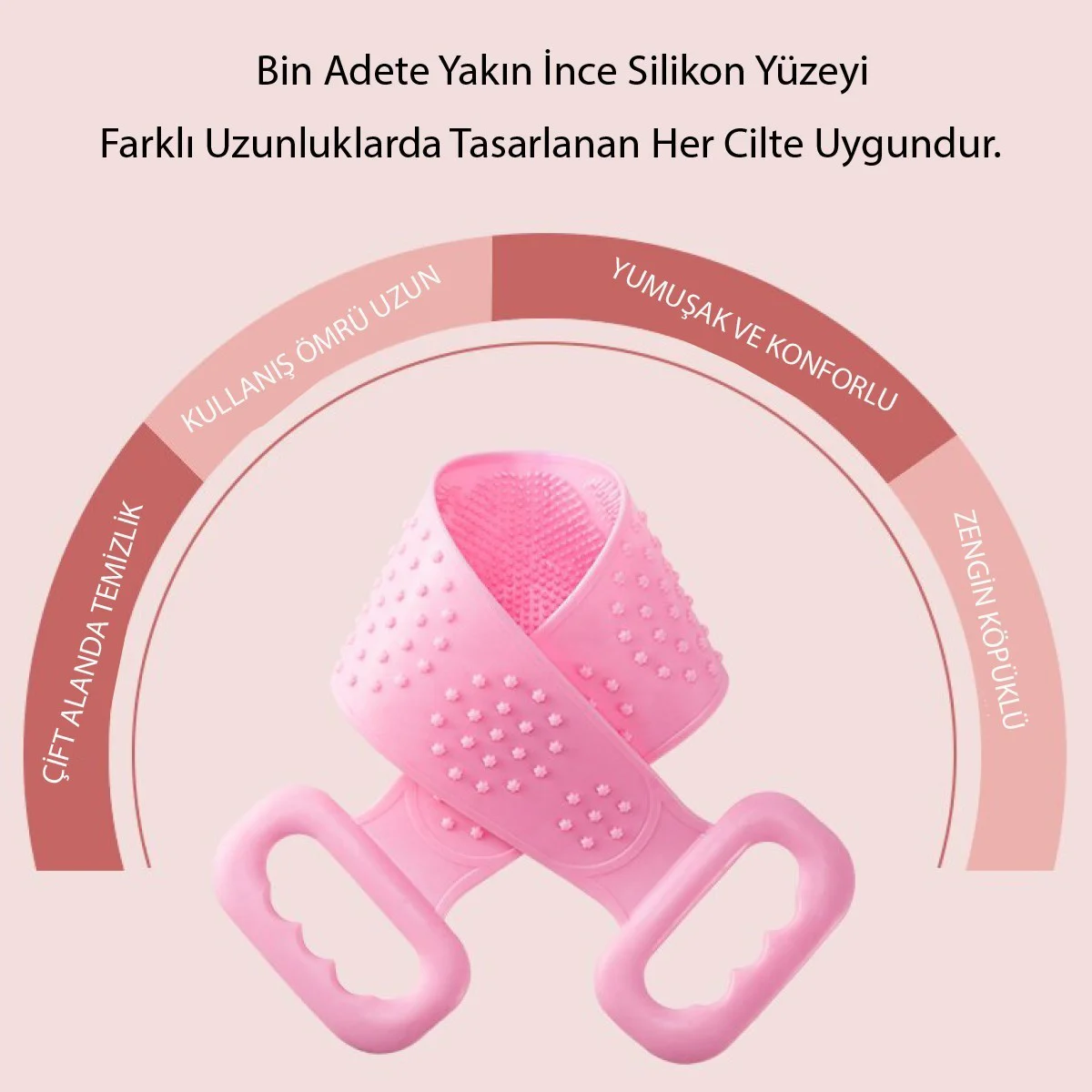 Çift Taraflı Banyo Hamam Lifi Silikon Masajlı Yumuşak Duş Lifi Uzun Ömürlü Hazır Banyo Kesesi Çift Taraflı Banyo Hamam Lifi Silikon Masajlı Yumuşak Duş Lifi Uzun Ömürlü Hazır Banyo Kesesi Fiyatı, Yorumları ve Özellikleri