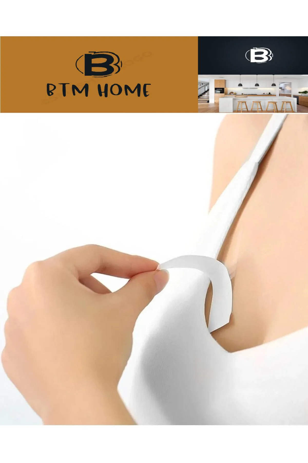 Çift Taraflı Dekolte Banti – Vücut & Kıyafet Sabitleme, Abiye Gel