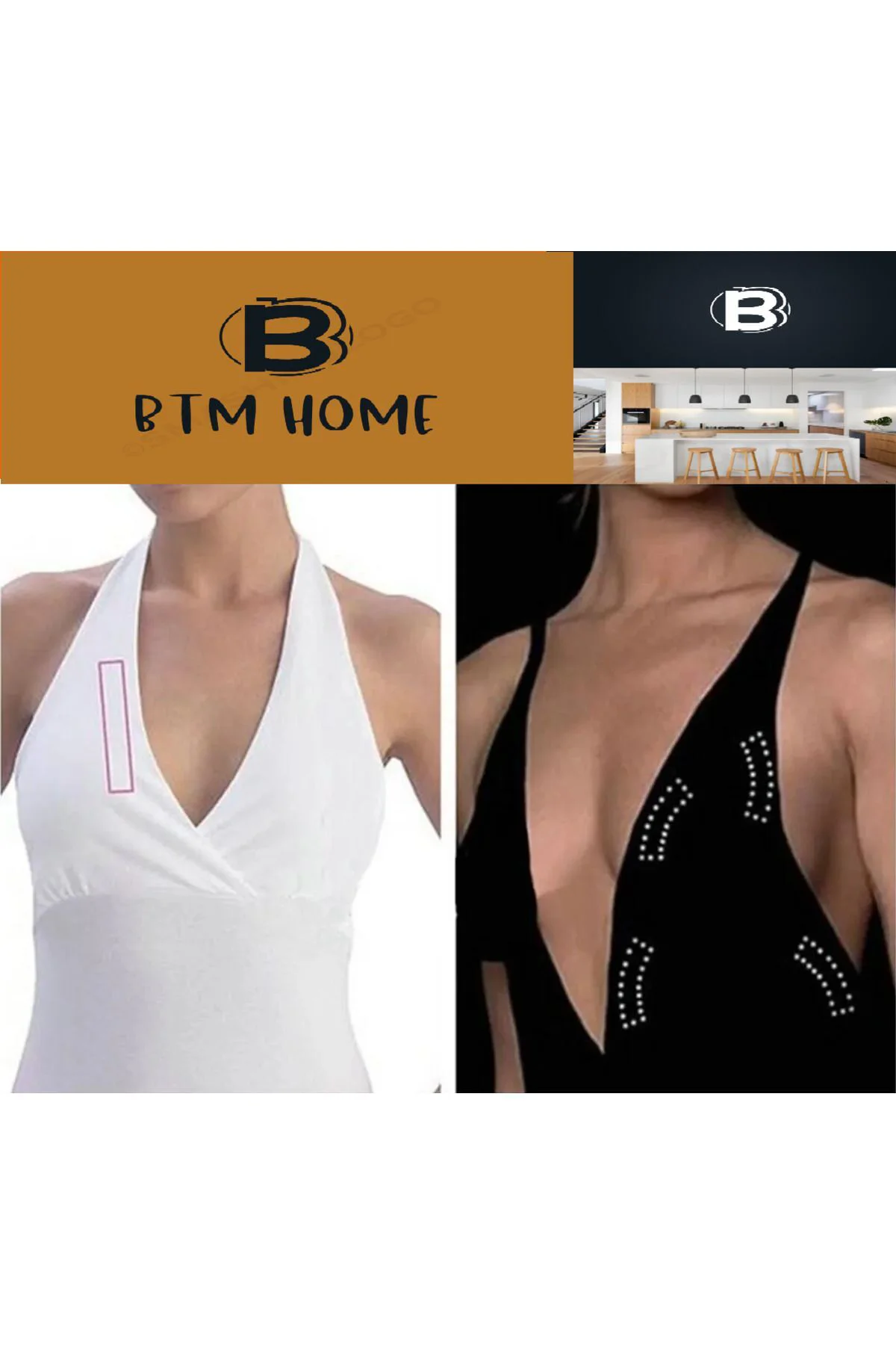 Çift Taraflı Dekolte Banti – Vücut & Kıyafet Sabitleme, Abiye Gel