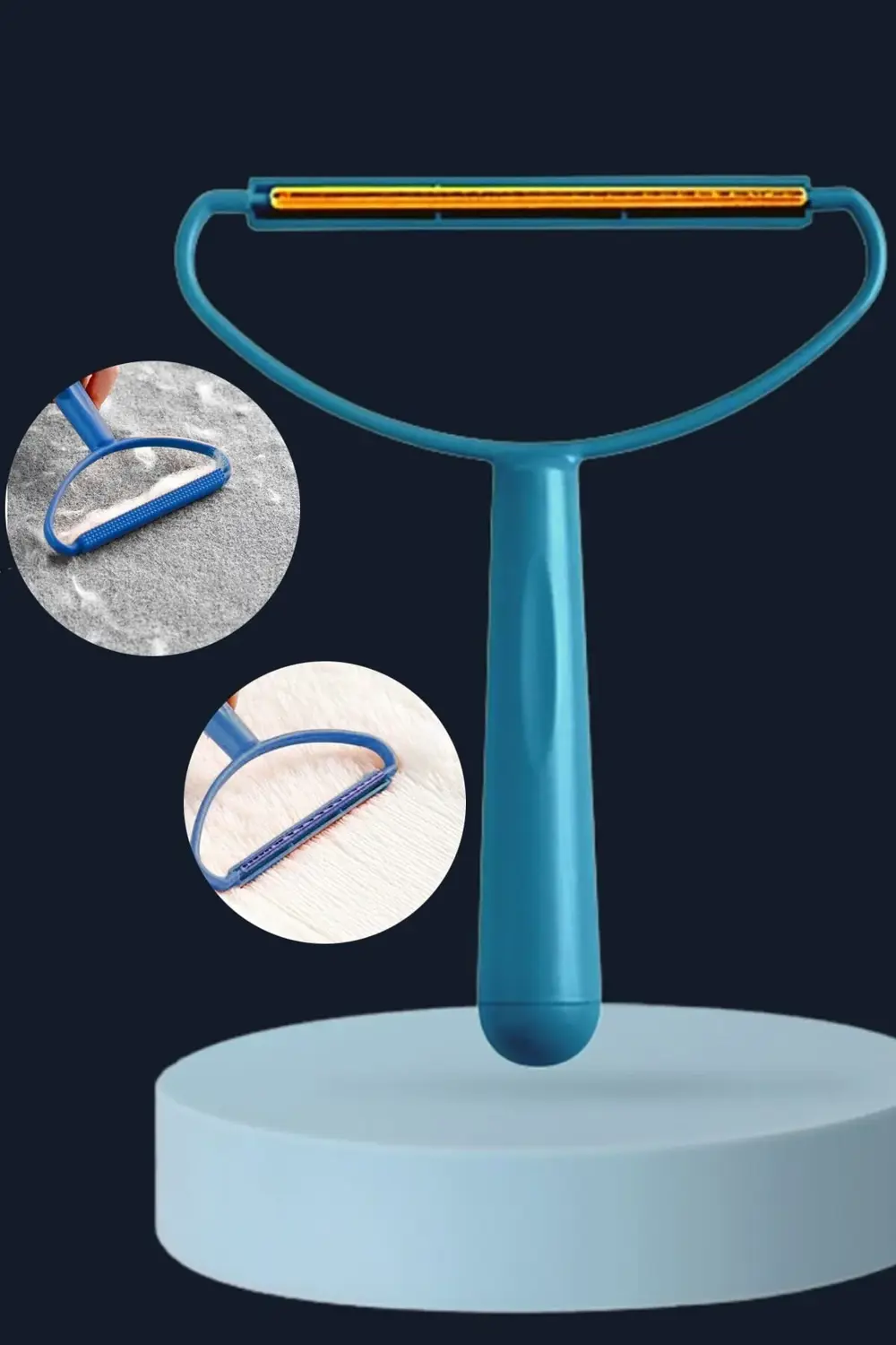 Çift Taraflı Elbise Tiftik Ve Tüy Toparlayıcı Kazak Hırka Halı Pl