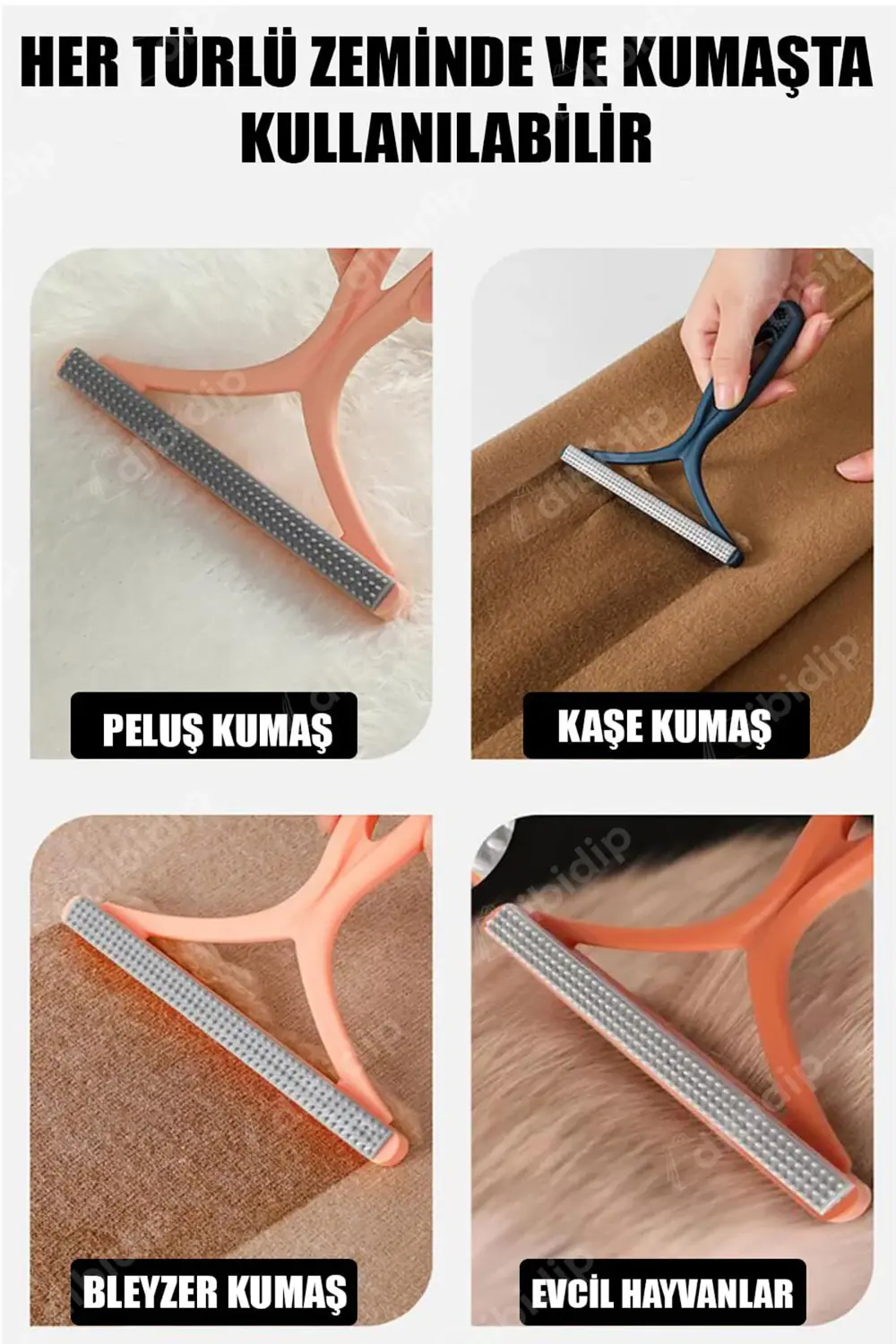 👗ÇİFT TARAFLI ELBİSE TİFTİK VE TÜY TOPLAYICI