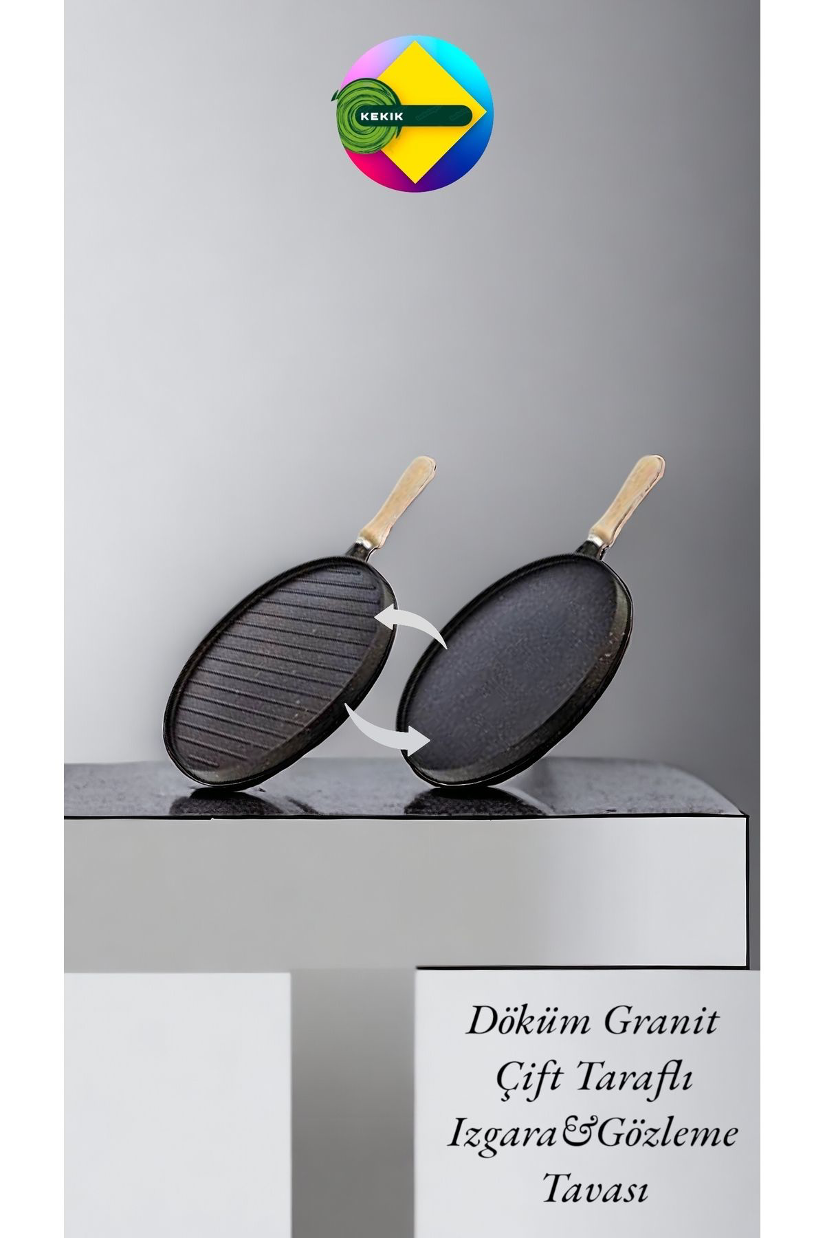 Çift Taraflı Gözleme 36cm Tava