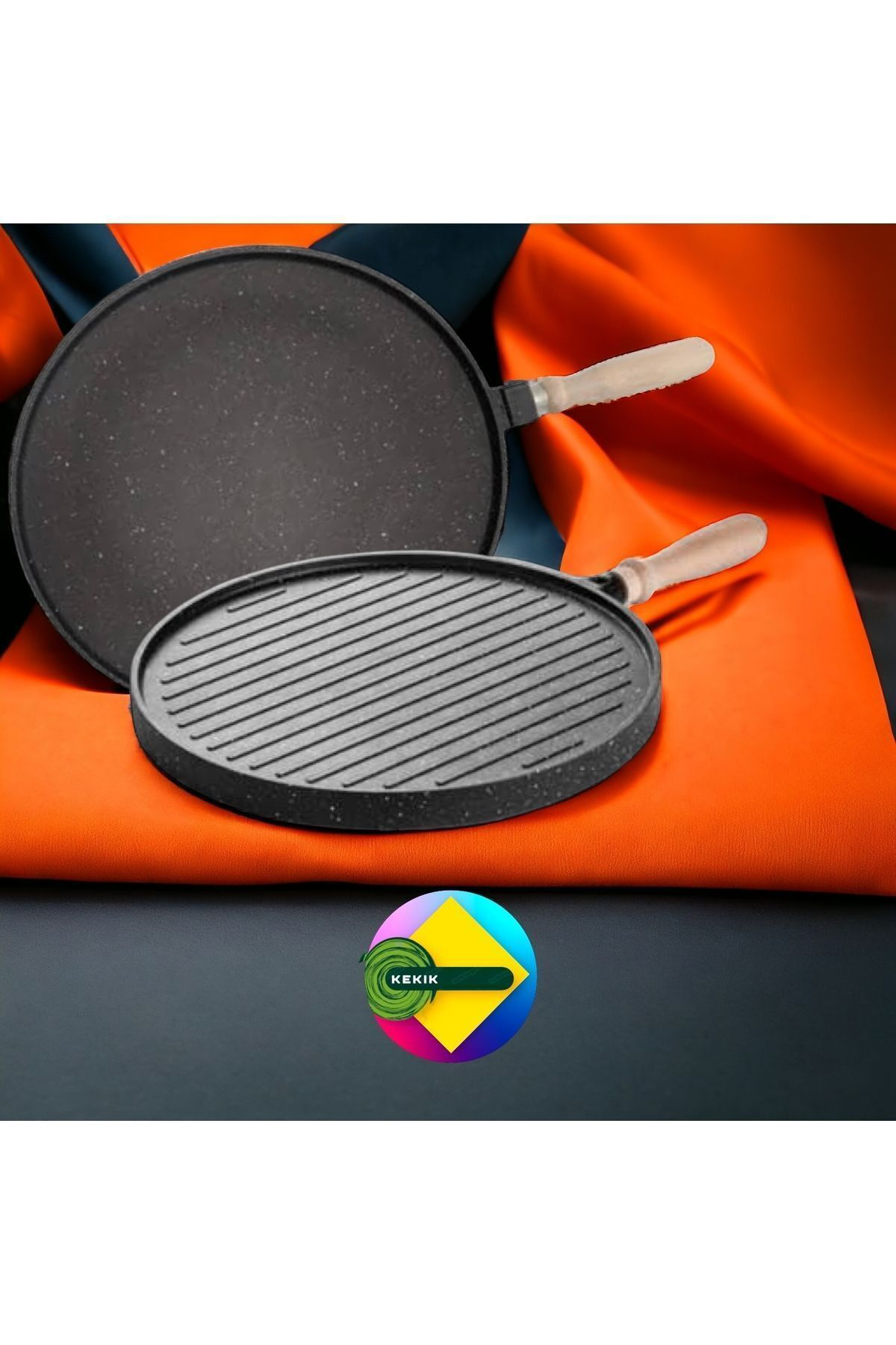 Çift Taraflı Gözleme 36cm Tava