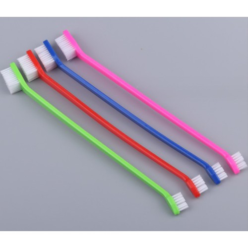 Woody Sofia Çift Tarafli Hayvan Diş Firçasi 4 Lü Set