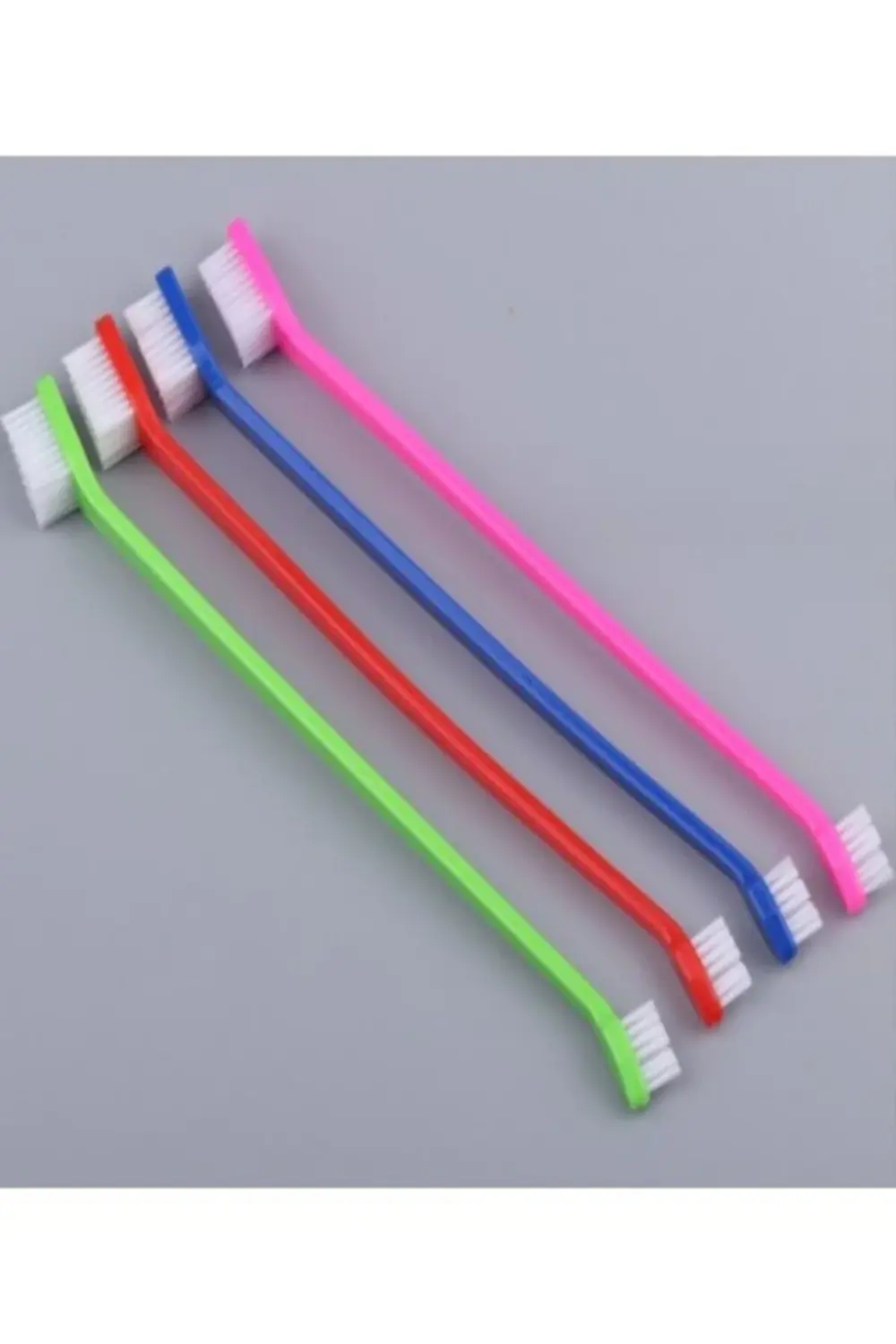 Çift Taraflı Hayvan Diş Fırçası 4 lü set