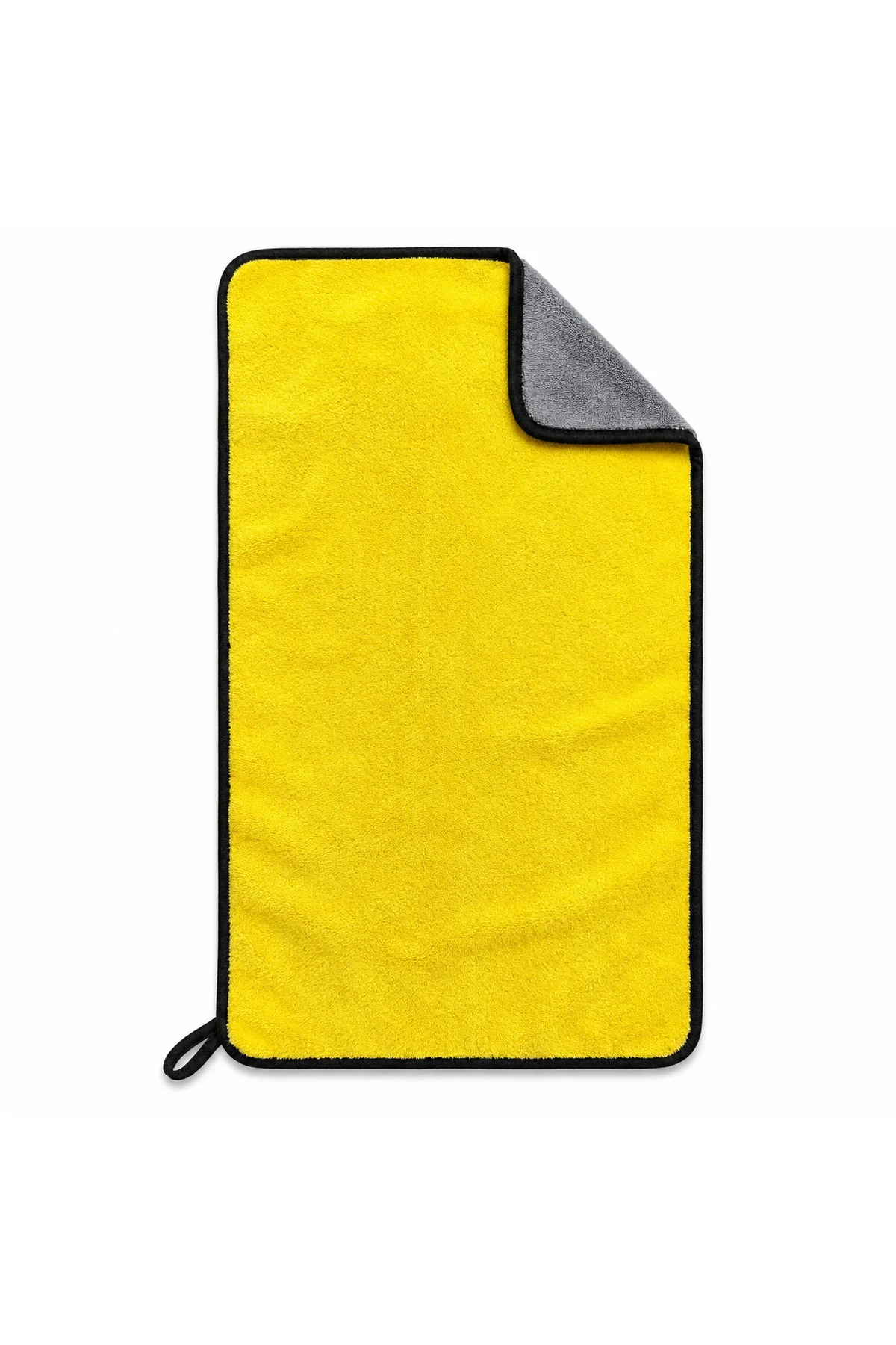 Çift Taraflı Mikrofiber Oto Kurulama ve Parlatma Bezi 30 × 60 cm – Sarı Gri Yumuşak Araç Temizlik Bezi Çift Taraflı Mikrofiber Oto Kurulama ve Parlatma Bezi 30 × 60 cm – Sarı Gri Yumuşak Araç Temizlik Bezi