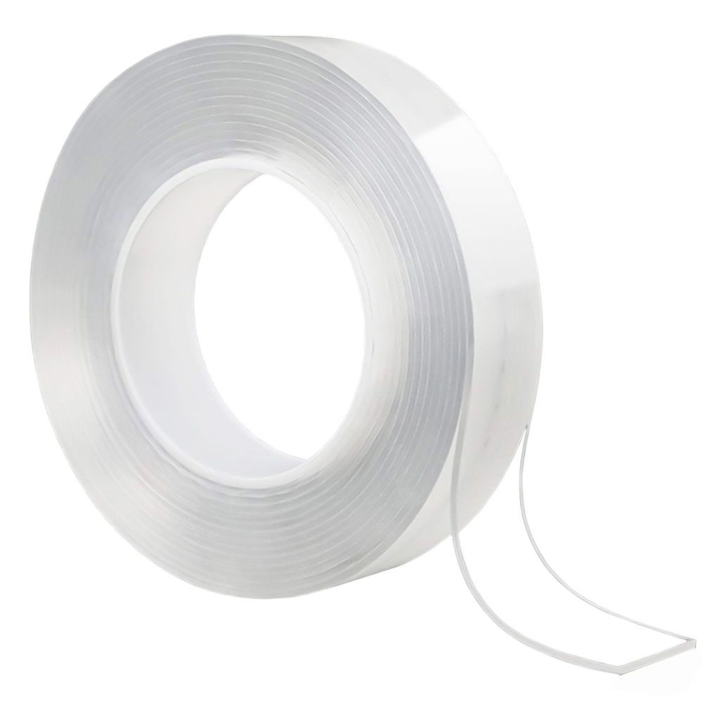 ÇİFT TARAFLI NANO TEKNOLOJİ SÜPER YAPIŞTIRICI ŞEFFAF BANT 1MM*3CM