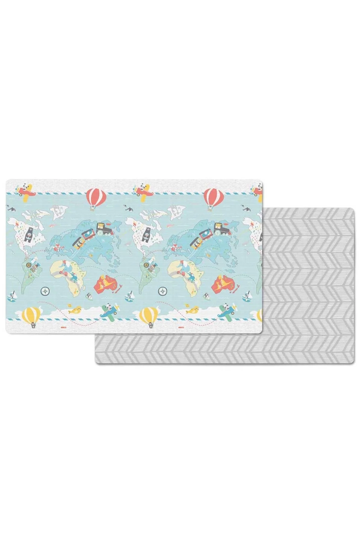 Çift Taraflı Oyun Halısı Oyun Matı Harita