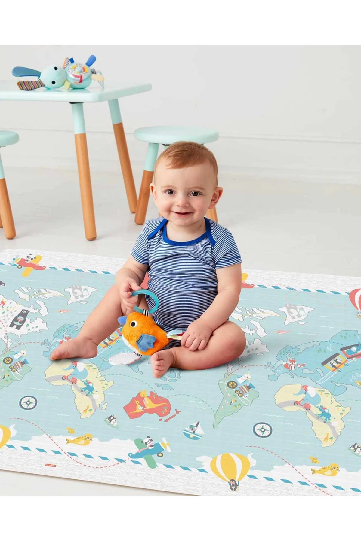 Çift Taraflı Oyun Halısı Oyun Matı Harita