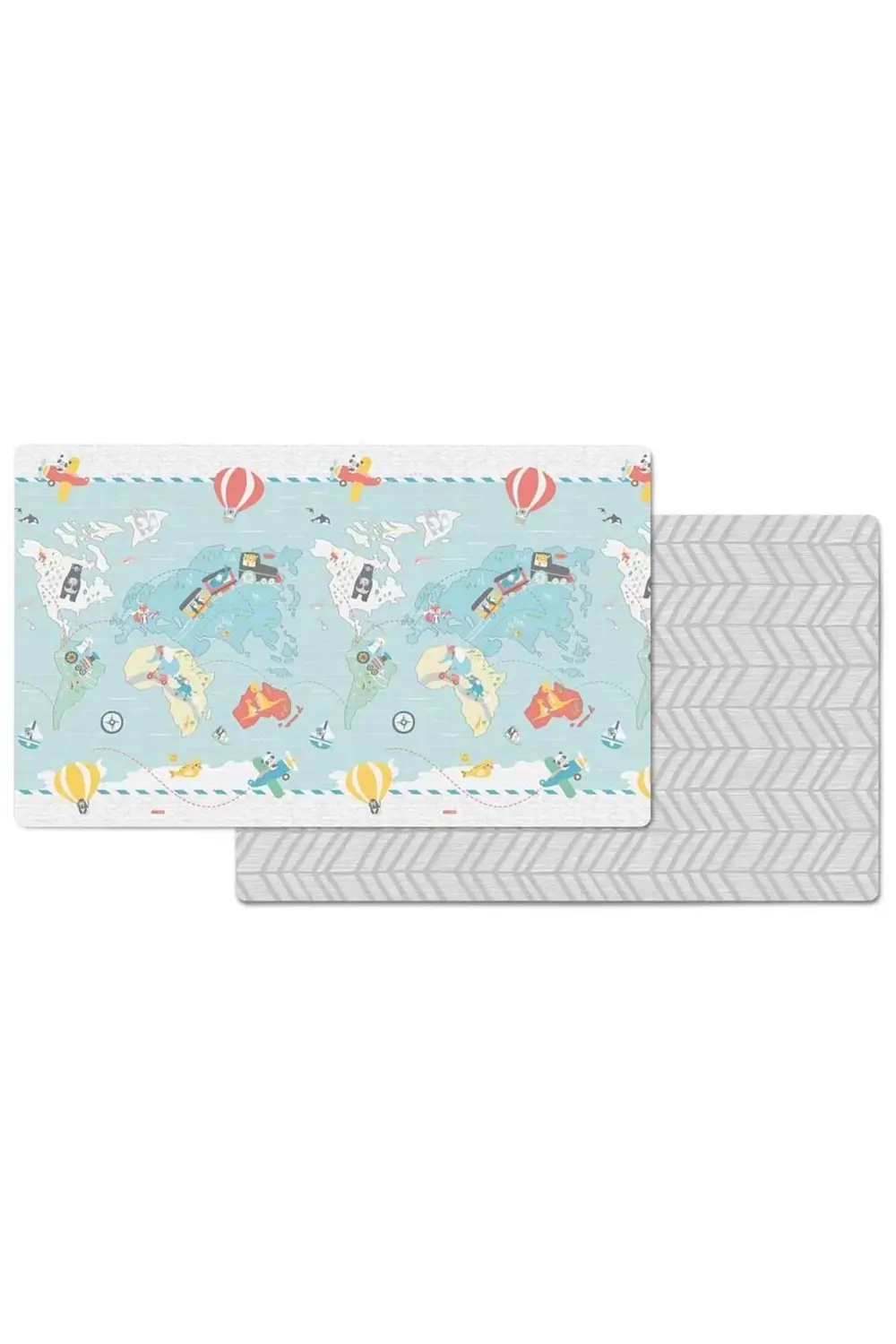 Çift Taraflı Oyun Halısı Oyun Matı Harita