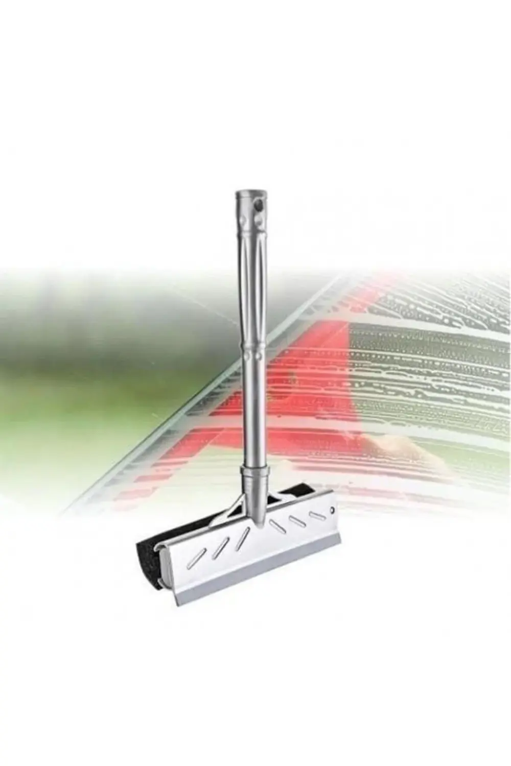 ® Çift Taraflı Parfüm Kokulu Süngerli Pratik Cam Silme Aparatı