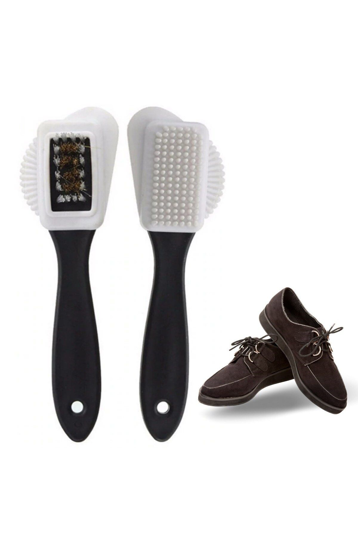 Ok Aksesuar Çift Tarafli Pratik Taşinabilir Süet Nubuk Deri Çizme Bot Ayakkab Ok Aksesuar Çift Tarafli Pratik Taşinabilir Süet Nubuk Deri Çizme Bot Ayakkab