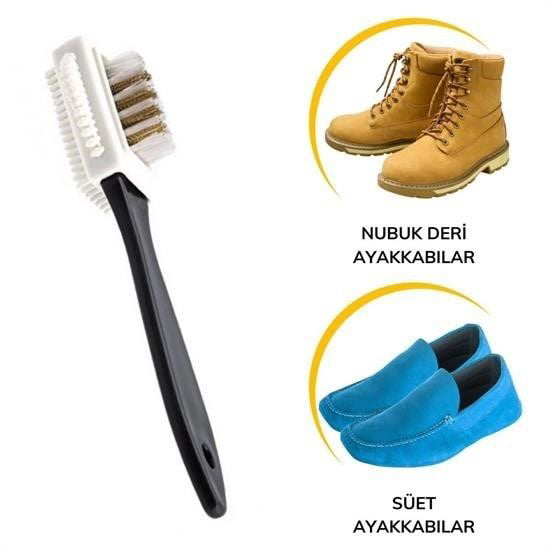 Çift Taraflı Pratik Taşınabilir Süet Nubuk Deri Çizme Bot Ayakkab Çift Taraflı Pratik Taşınabilir Süet Nubuk Deri Çizme Bot Ayakkab