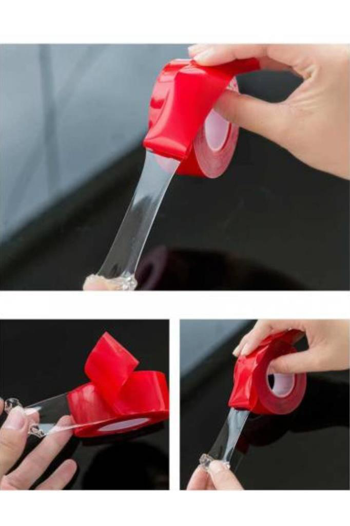 Gürçay Hırdavat Çift Taraflı Silikonlu Bant 18Mm - 2 Metre