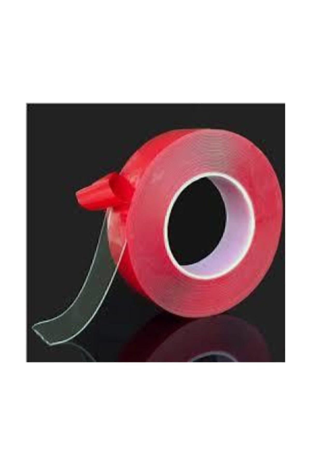 Abant Çift Taraflı Silikon Bant 18 Mm 2 Mt Şeffaf Deba S.B