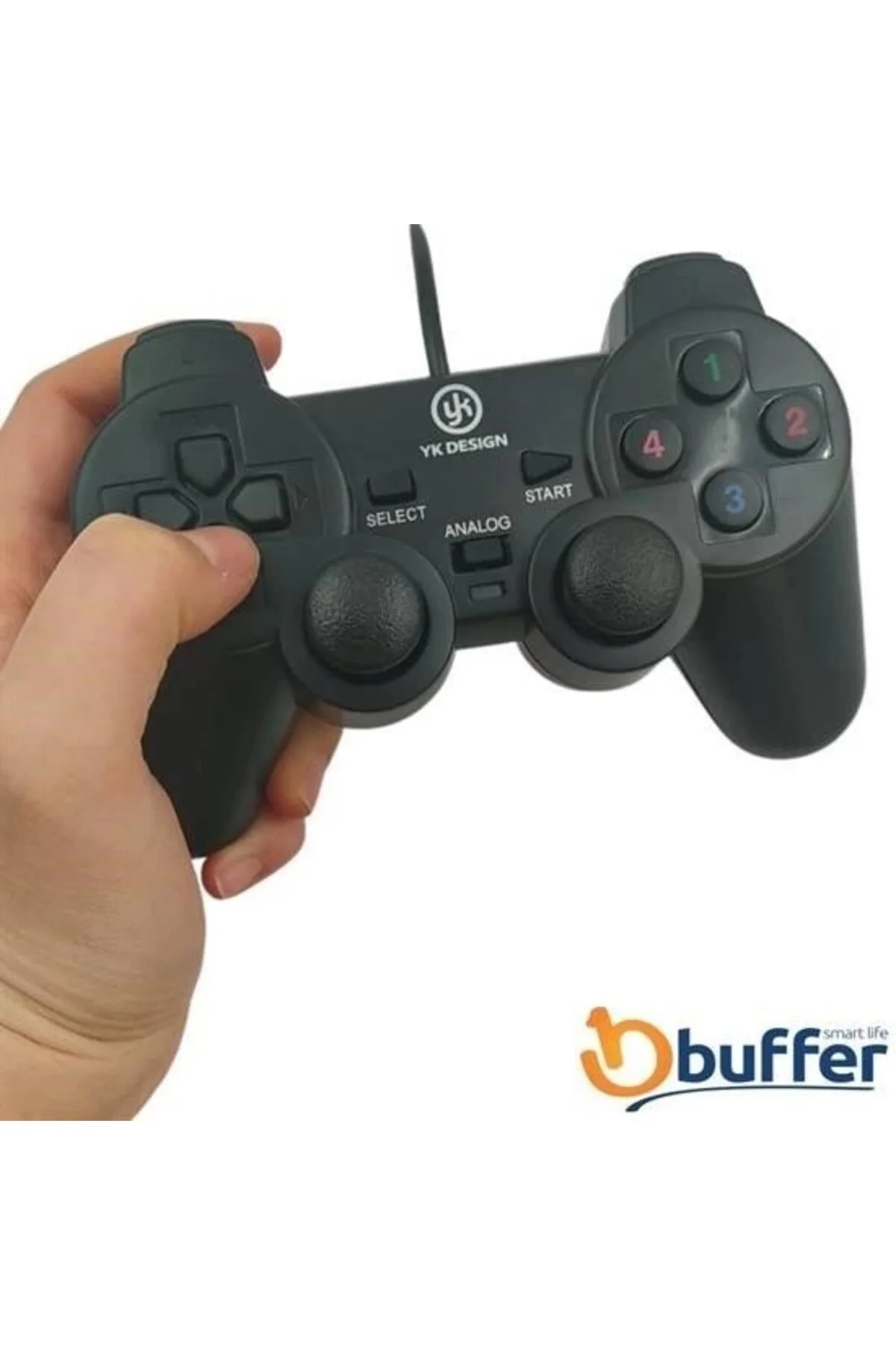 Çift Titreşimli Usb Kablolu Oyun Kolu Pc Uyumlu Vibration Gamepad Çift Titreşimli Usb Kablolu Oyun Kolu Pc Uyumlu Vibration Gamepad