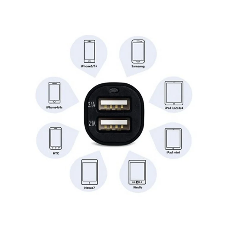 Çift USB Girişli 2.1 AMP Araç Çakmak Soketi Fiyatı, Yorumları ve Özellikleri