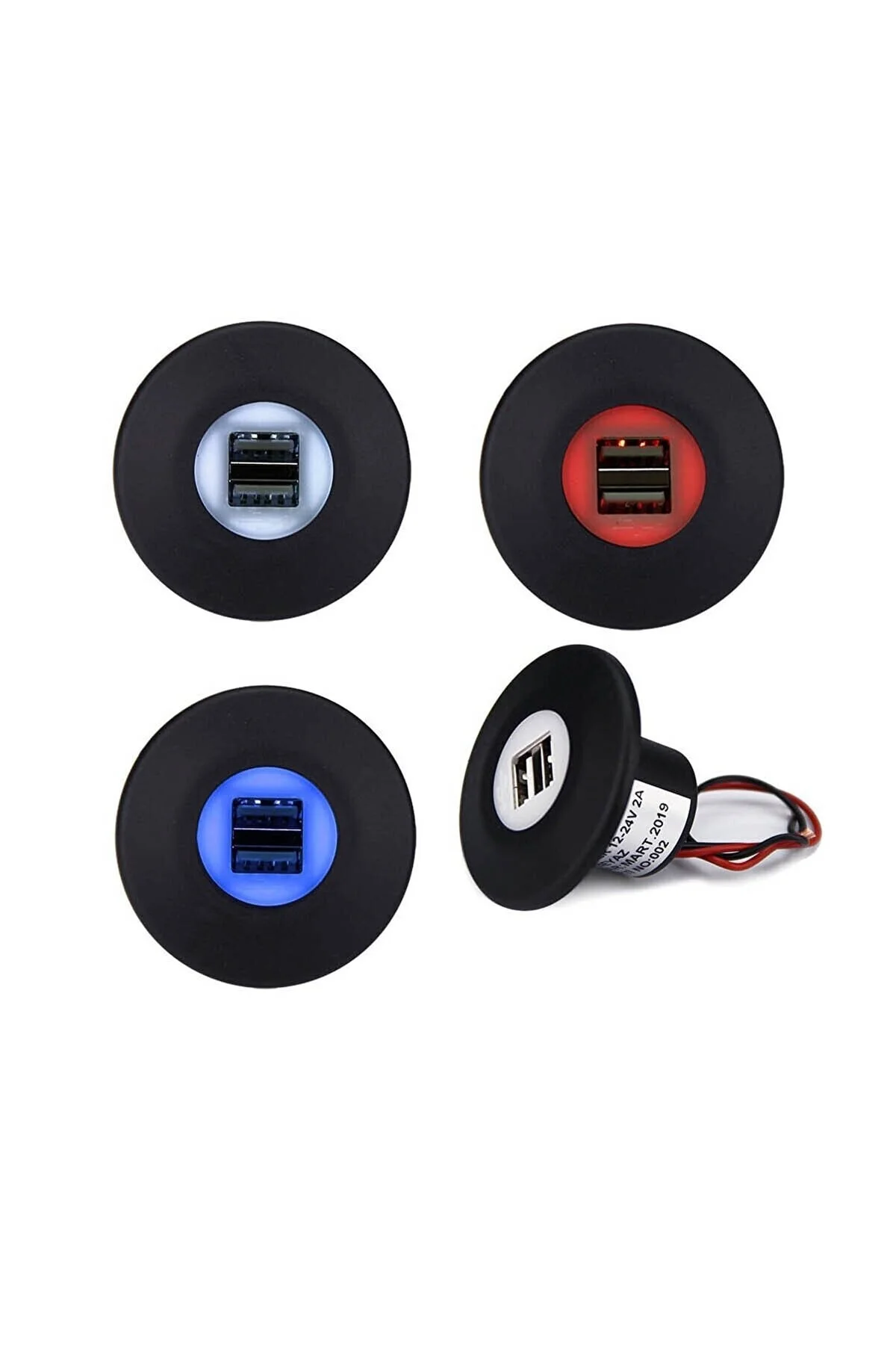 Çift Usb Işıklı Araç Şarj Soketi 12-24v 4.2a Fiyatı, Yorumları ve Özellikleri