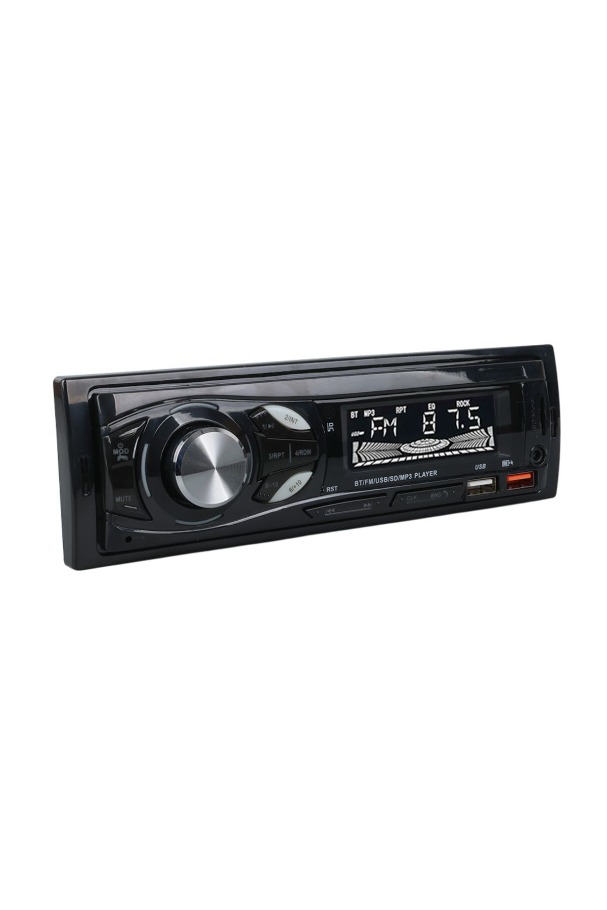 Ok Aksesuar Çift Usb/Sd/Fm/Aux/Bluetooth Kumandali Oto Teyp 4X60 Watt Cs-107