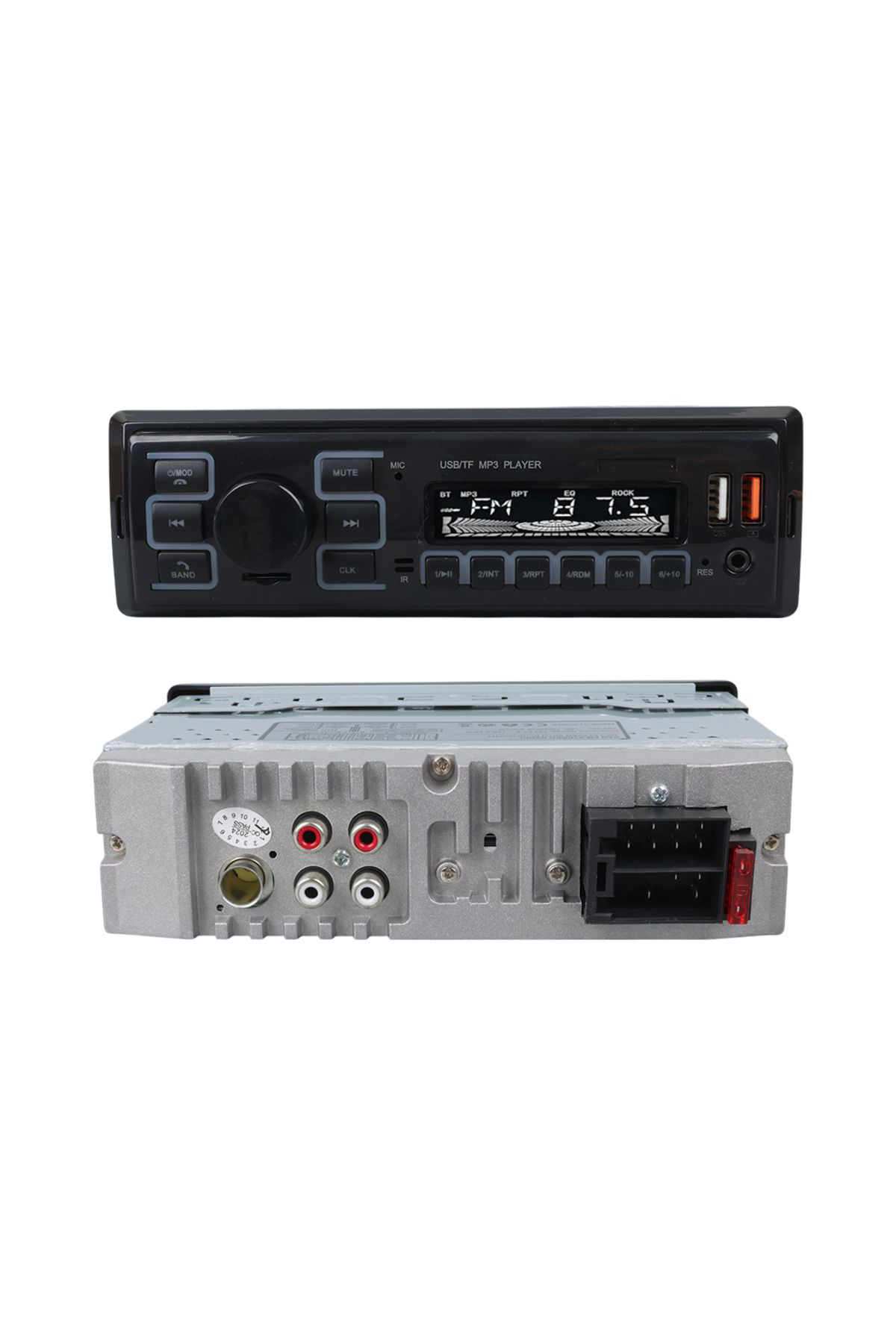Ok Aksesuar Çift Usb/Sd/Fm/Aux/Bluetooth Kumandali Oto Teyp 4X60 Watt Cs-970