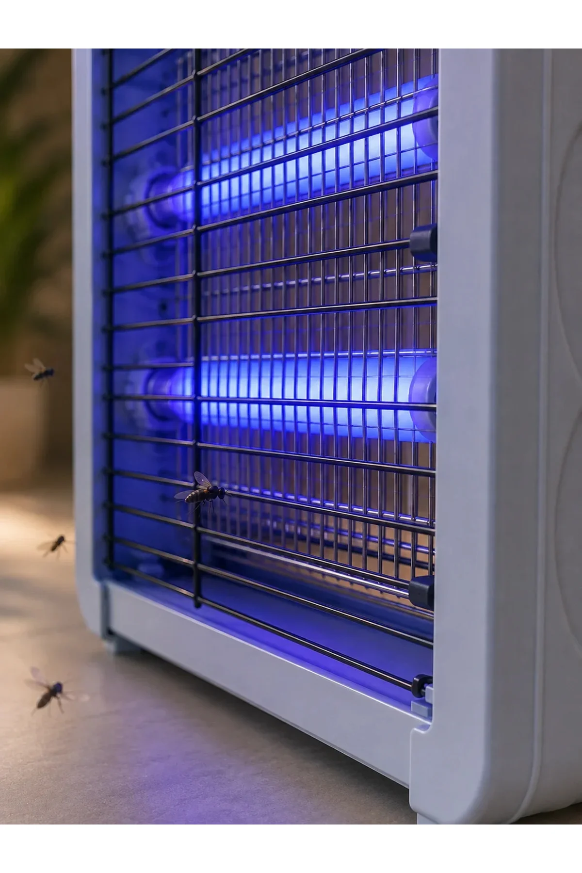 Çift UV Işıklı Elektrikli Sinek Öldürücü 12W Asılabilir Uçan Böcek Lambası