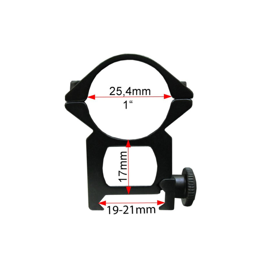 Çift Vidalı 22 Mm Silah Dürbün Montaj Ayağı TdrTR
