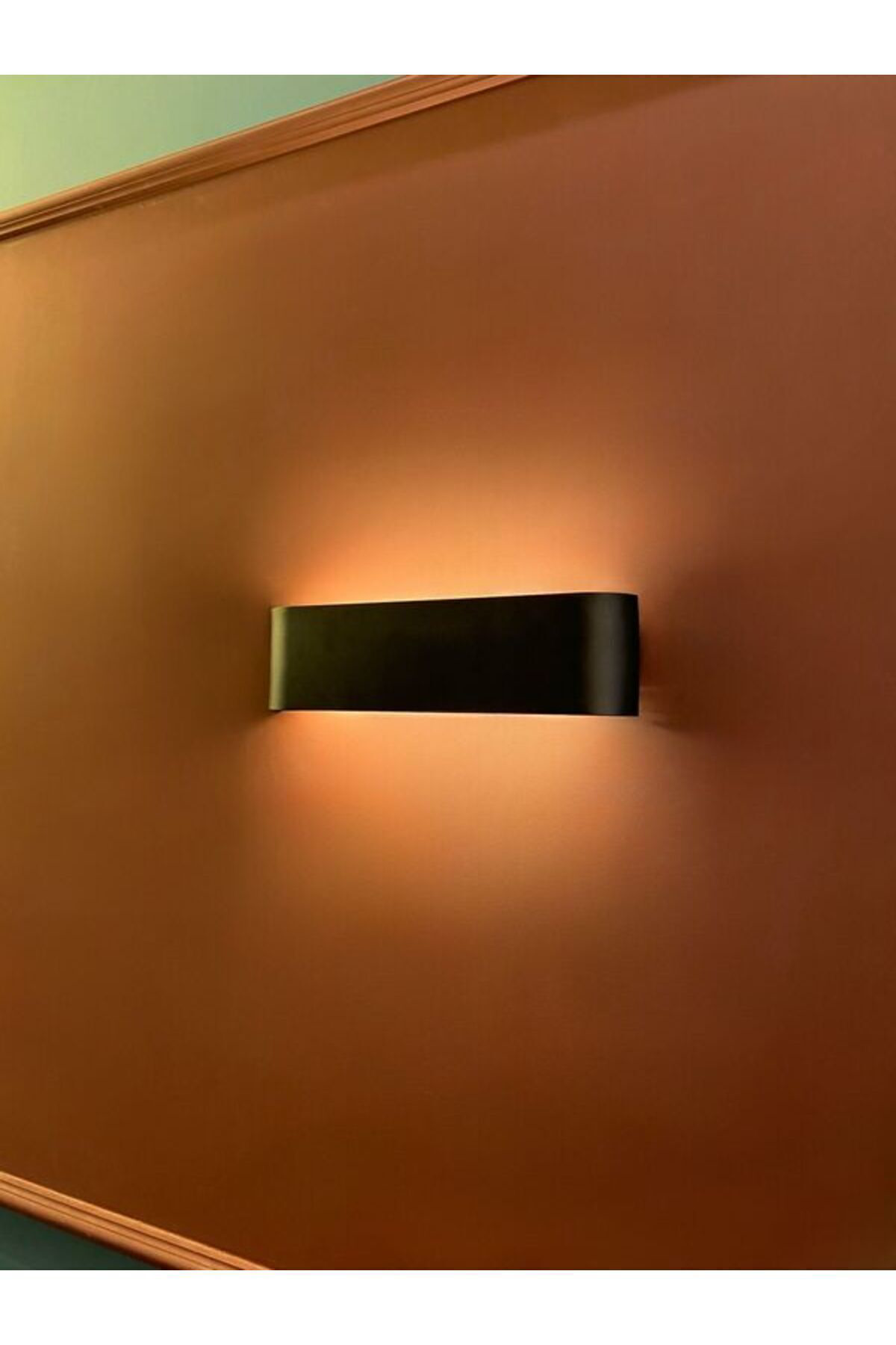 Çift Yönlü Siyah Duvar Aplik Aydınlatma Ct-5213