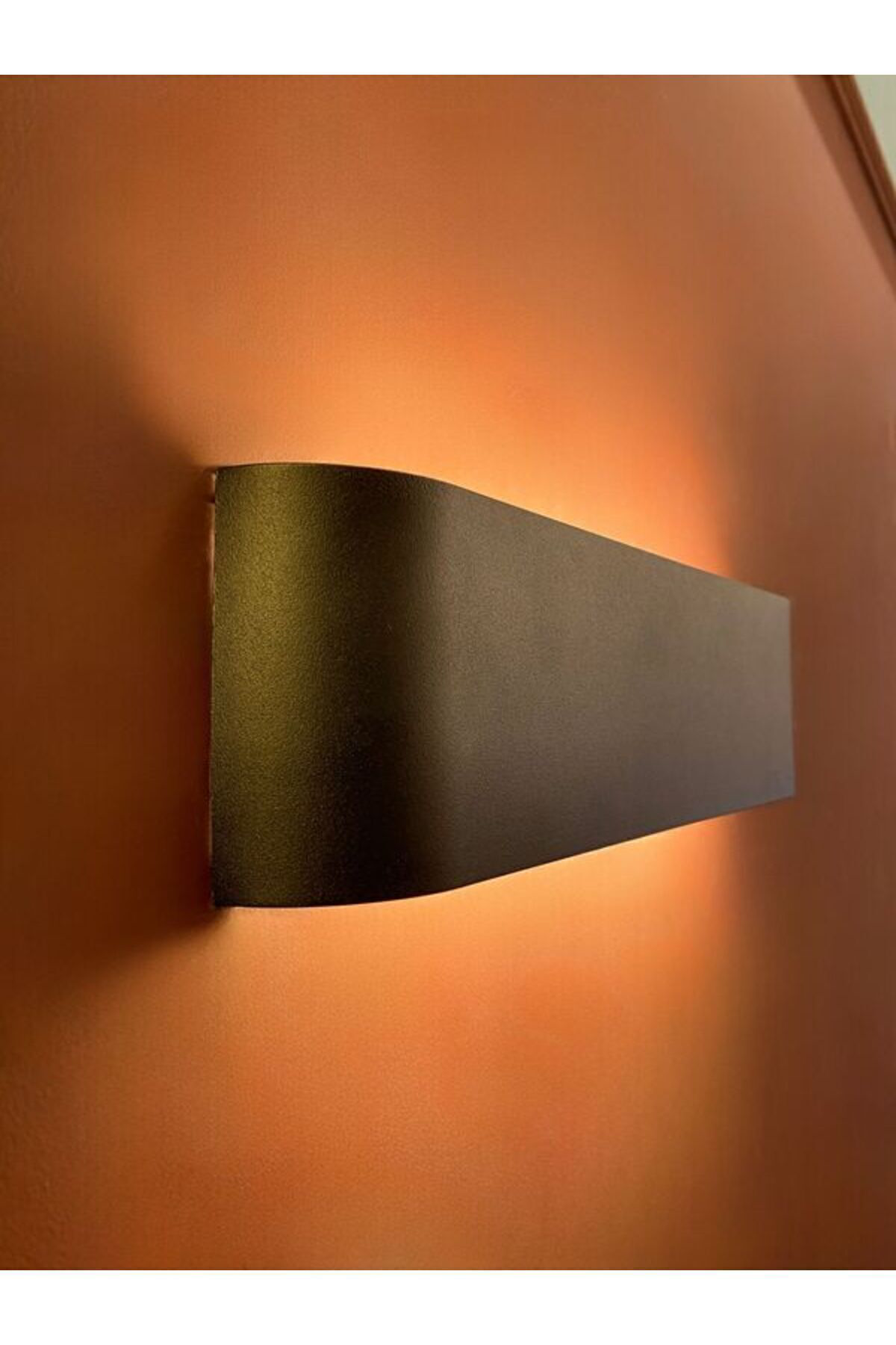 Çift Yönlü Siyah Duvar Aplik Aydınlatma Ct-5213