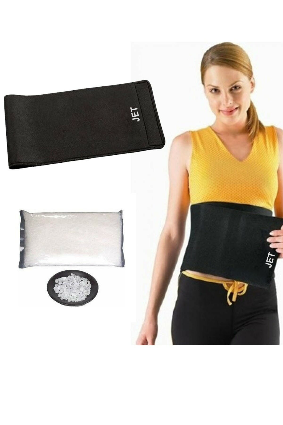 Jet Çift Yönlü Zayıflama Sporcu Kemeri İncelme Termal Sauna Kemer Neo