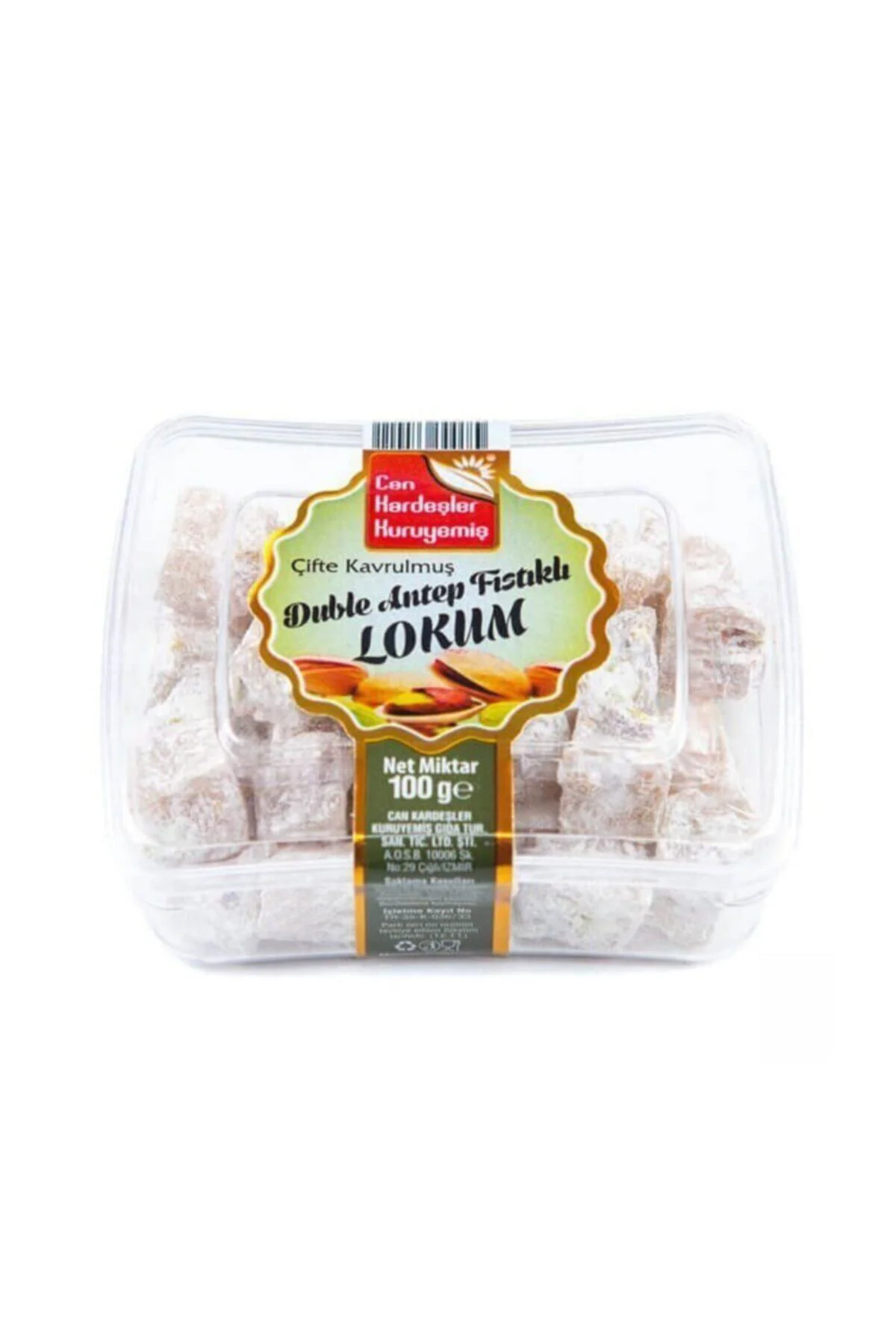 Çifte Kavrulmuş Duble Antep Fıstıklı Lokum 100 Gr Pkt Fiyatı, Yorumları ve Özellikleri