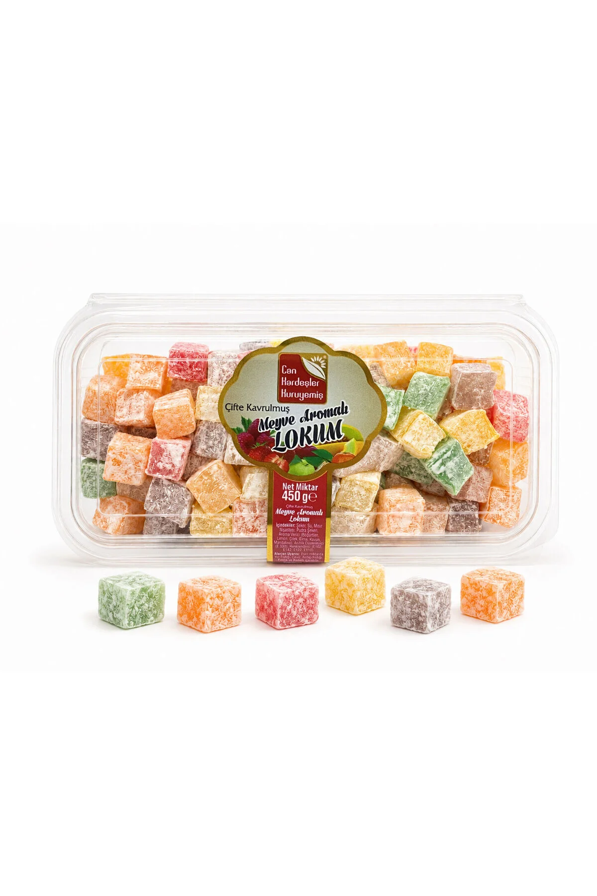 Çifte Kavrulmuş Meyveli Lokum 450 g Sızdırmaz Paket Fiyatı, Yorumları ve Özellikleri