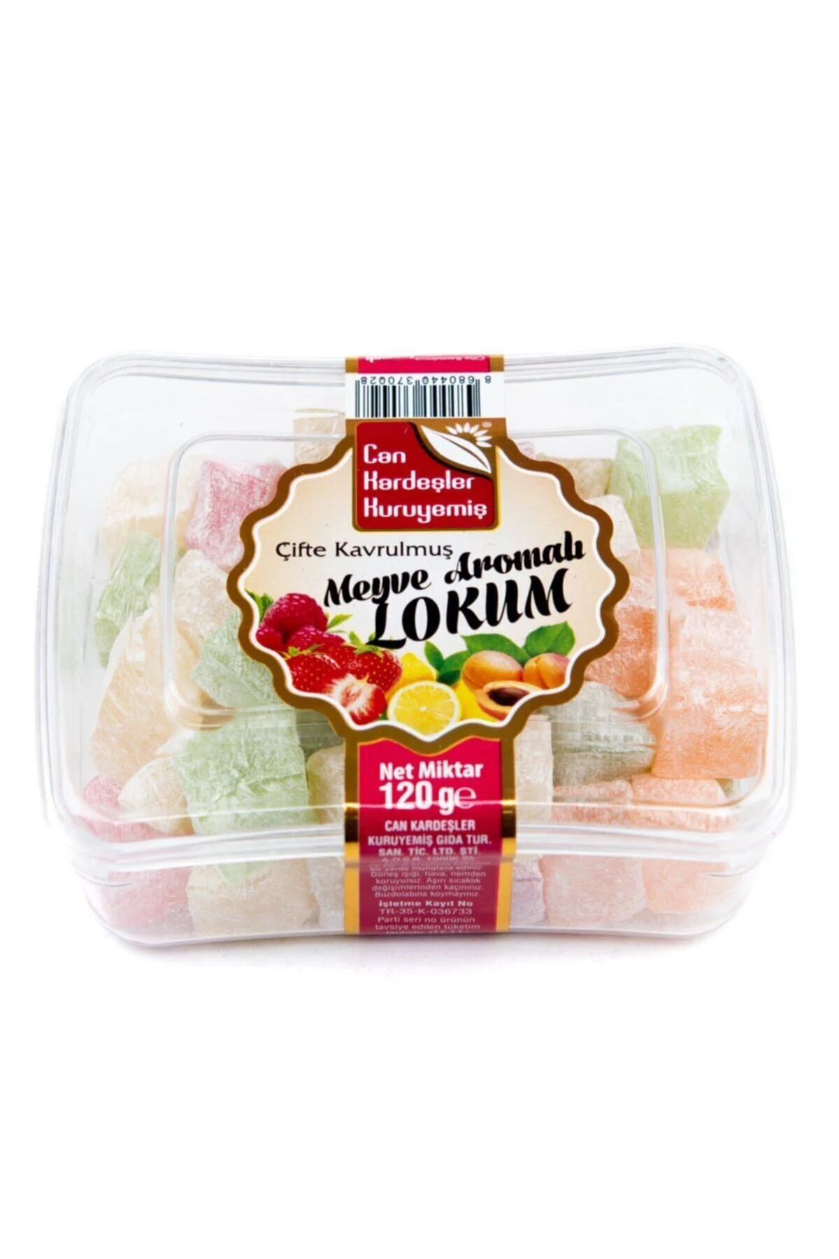 Çifte Kavrulmuş Meyveli Lokum 120 Gr Pkt Fiyatı, Yorumları ve Özellikleri