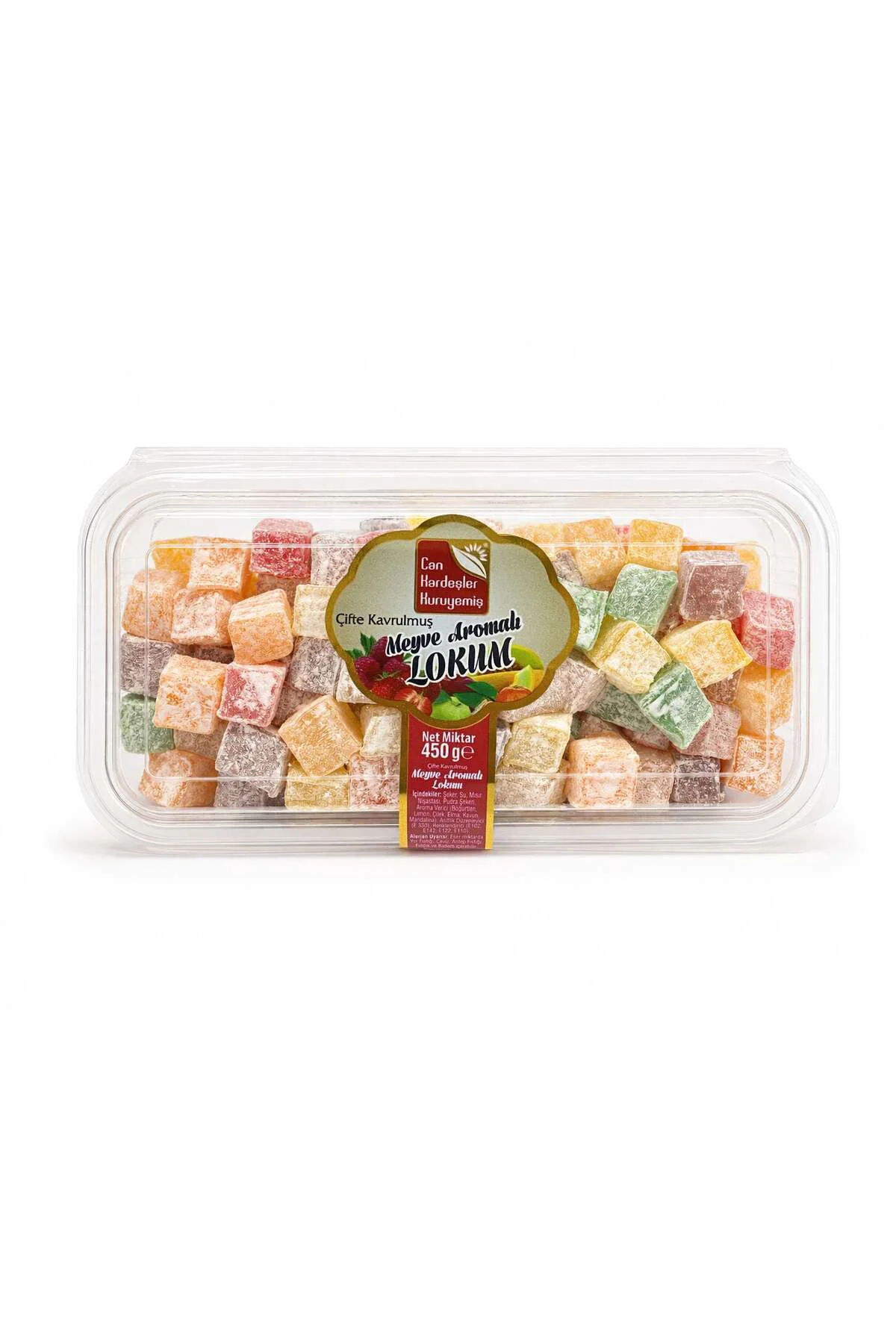 Çifte Kavrulmuş Meyveli Lokum 450 g Sızdırmaz Paket Fiyatı, Yorumları ve Özellikleri