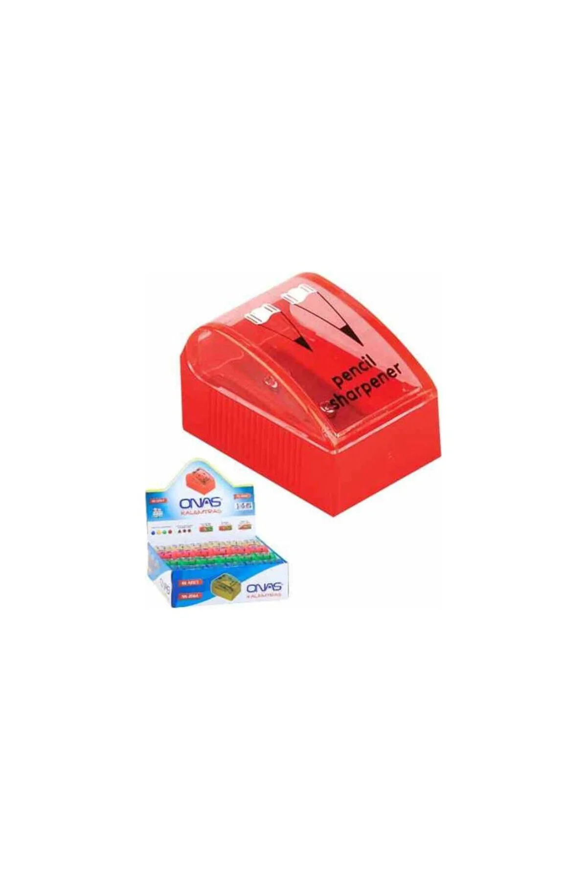 ÇİFTLİ KAPAKLI KALEMTRAŞ ADET