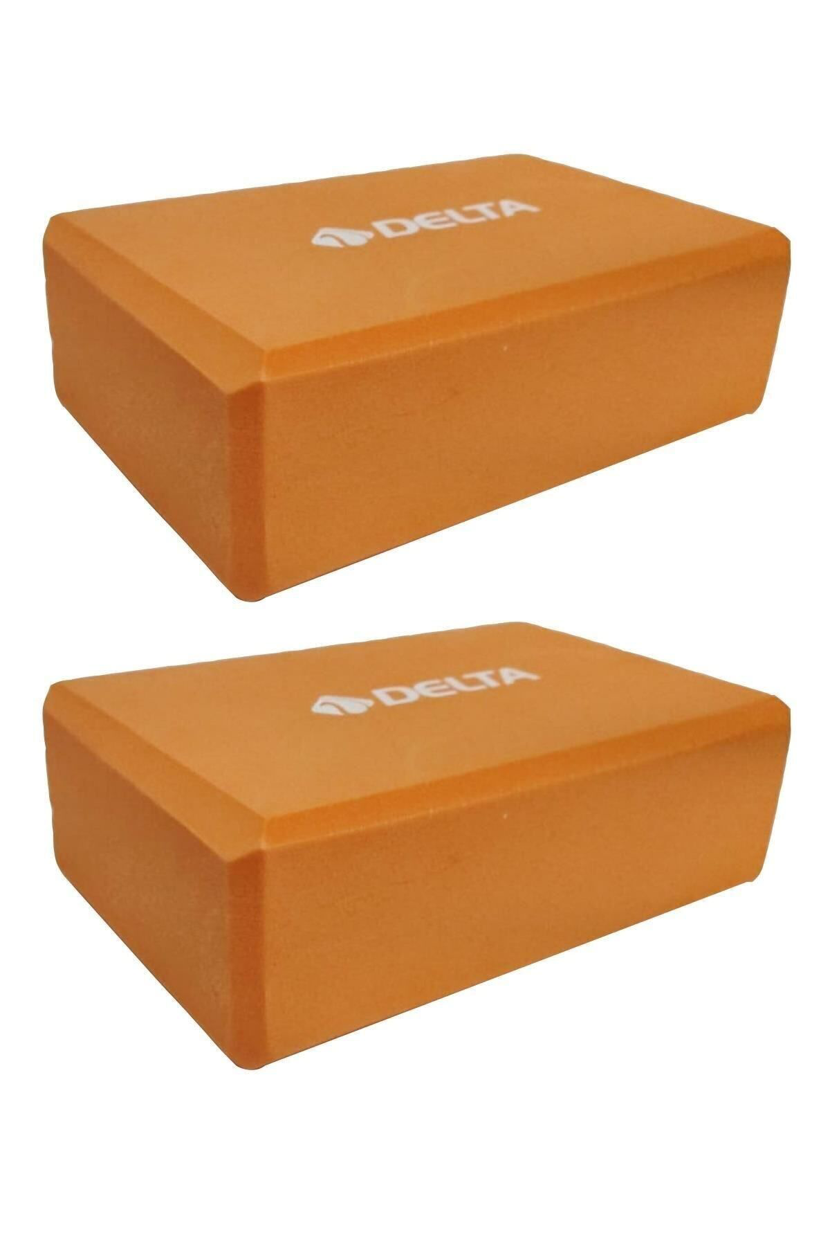Delta Çiftli Yoga Blok - 2 Adet Yoga Block - Eva Yoga Bloğu Seti