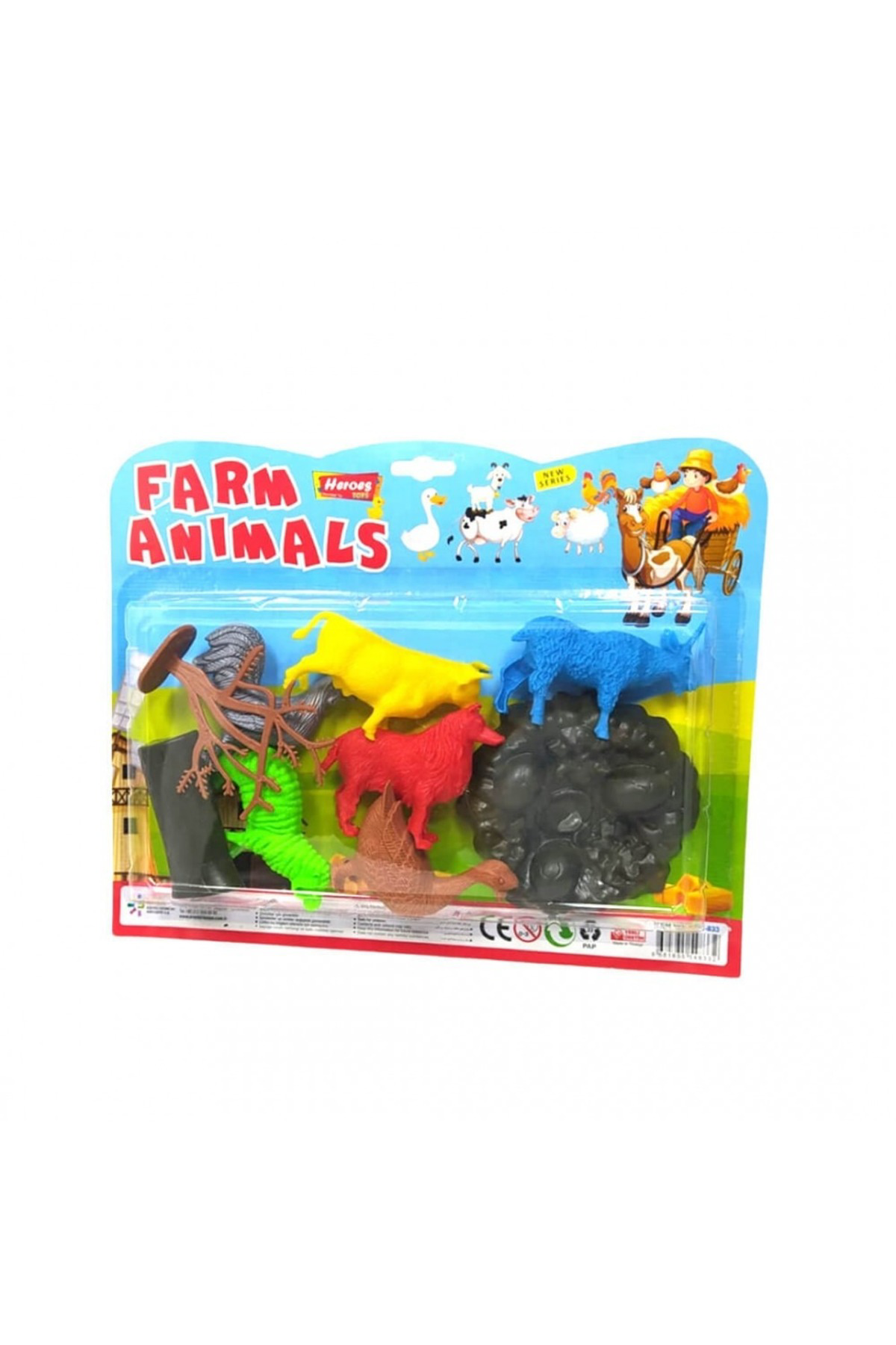 Oyuncak Store Çiftlik Hayvan Seti 9 Parça