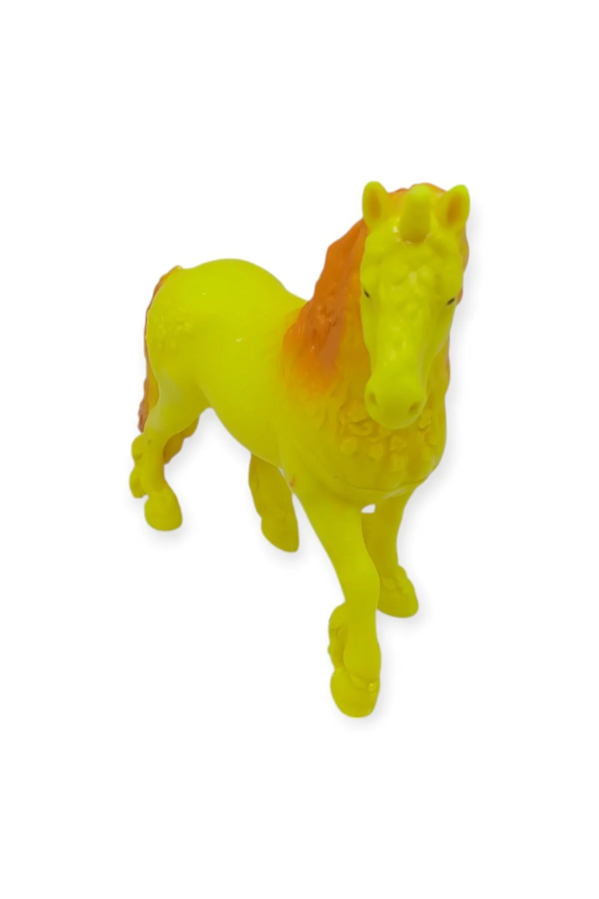 Çiftlik Hayvanları Serisi - Efsanevi Unicorn 12 cm - Sarı - Turun