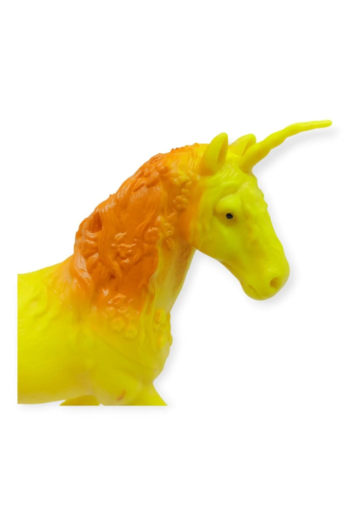 Çiftlik Hayvanları Serisi - Efsanevi Unicorn 12 cm - Sarı - Turun