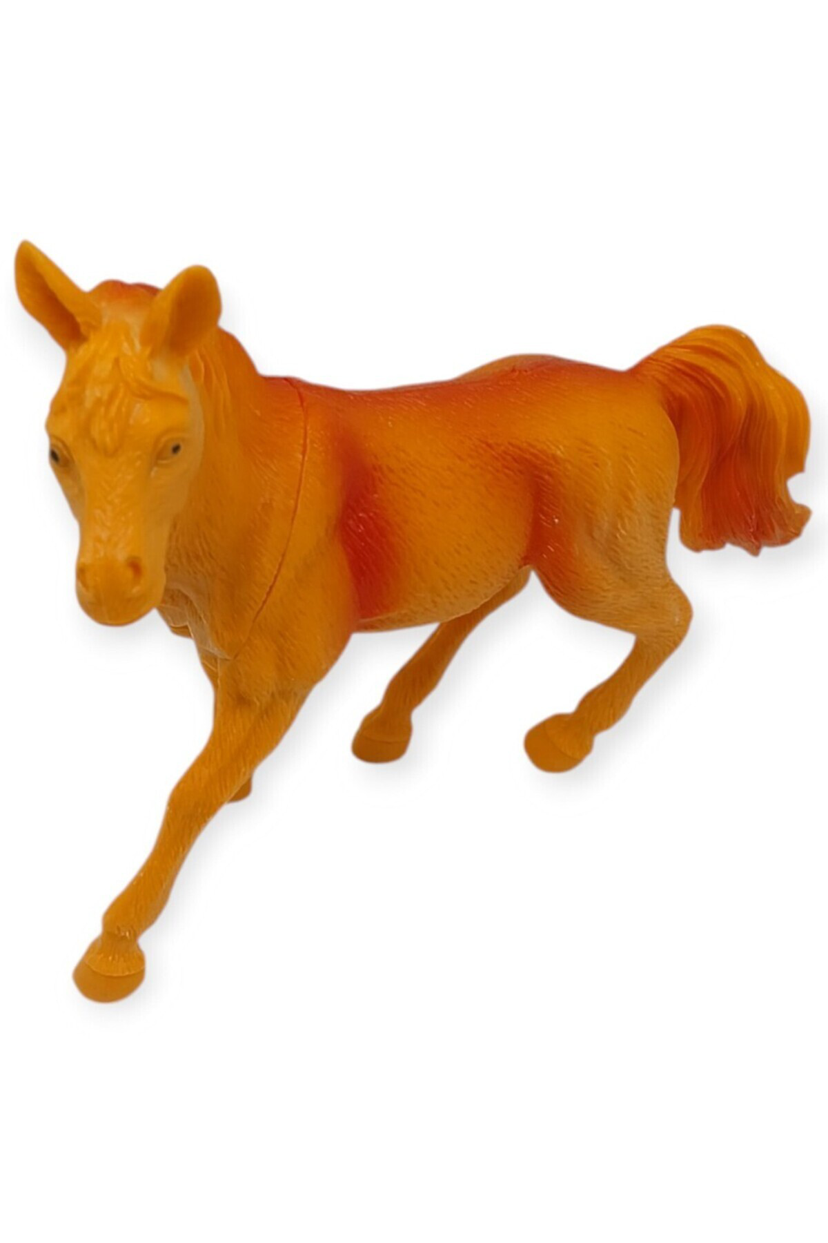 Çiftlik Hayvanları Serisi - Yarış Atı 12 cm - Turuncu (Lisinya)