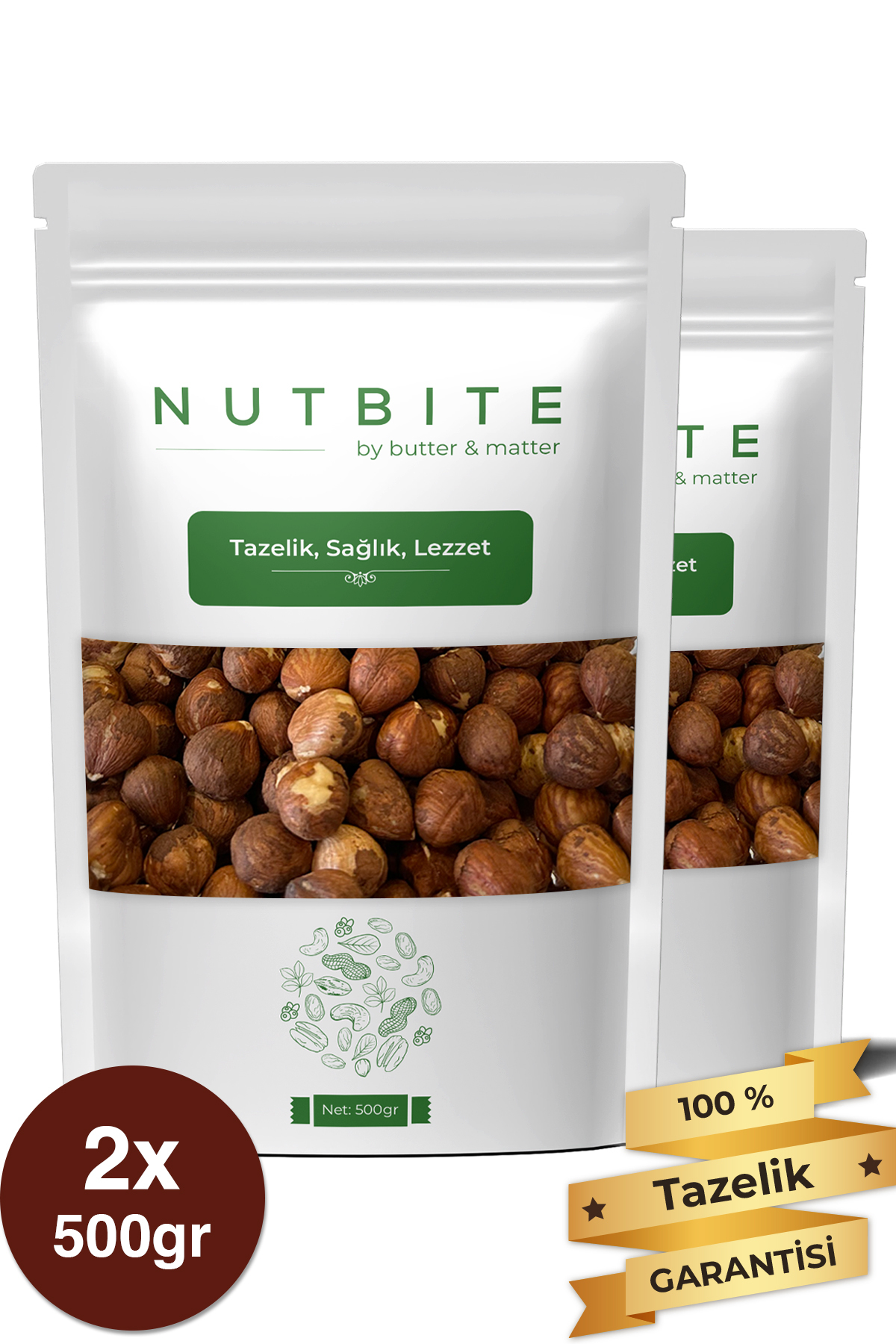 Çiğ Fındık İçi 1kg - Taptaze Yeni Mahsül - Sağlıklı Doğal Atıştır