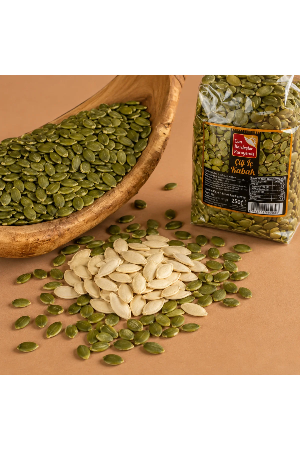 Çiğ İç Kabak Çekirdeği 250 g Çiğ İç Kabak Çekirdeği 250 g