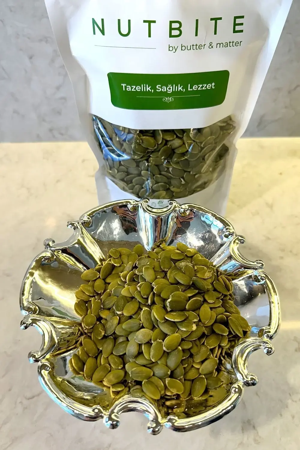 Çiğ Kabak Çekirdeği İçi 500gr - Taptaze Yeni Mahsül - Çiğ & Tuzsu