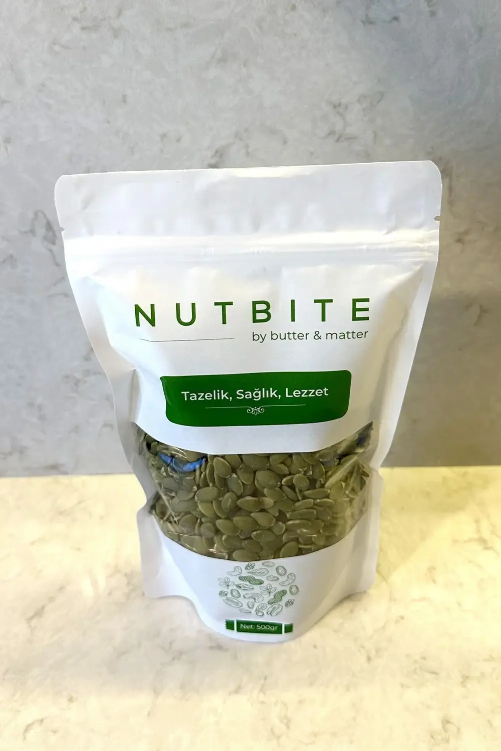 Çiğ Kabak Çekirdeği İçi 500gr - Taptaze Yeni Mahsül - Çiğ & Tuzsu