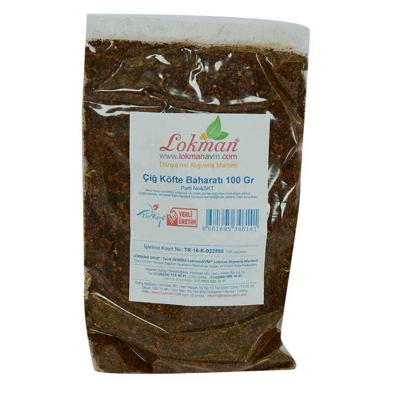 Çiğ Köfte Saf Baharatı 100 Gr - Efsane Lezzet Garantisi Fiyatı, Yorumları ve Özellikleri