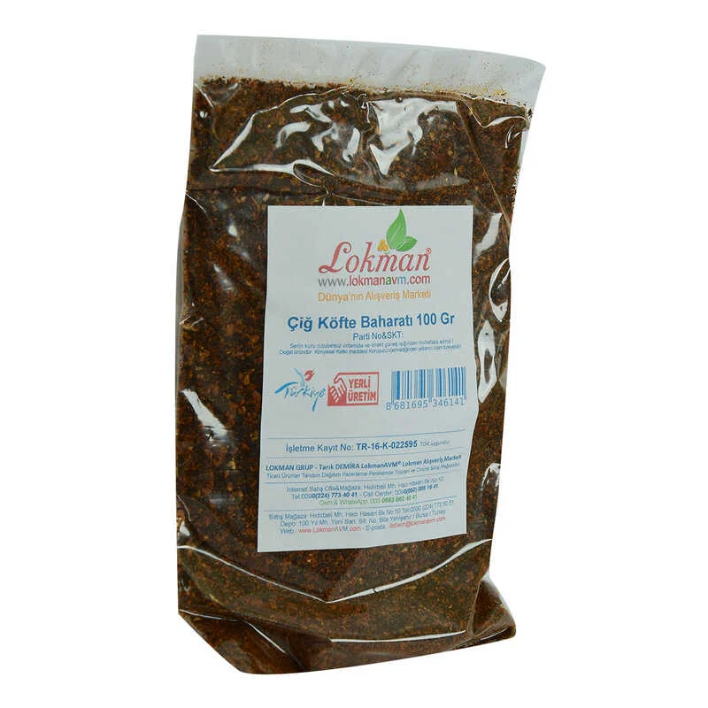 Çiğ Köfte Saf Baharatı 100 Gr - Efsane Lezzet Garantisi Fiyatı, Yorumları ve Özellikleri