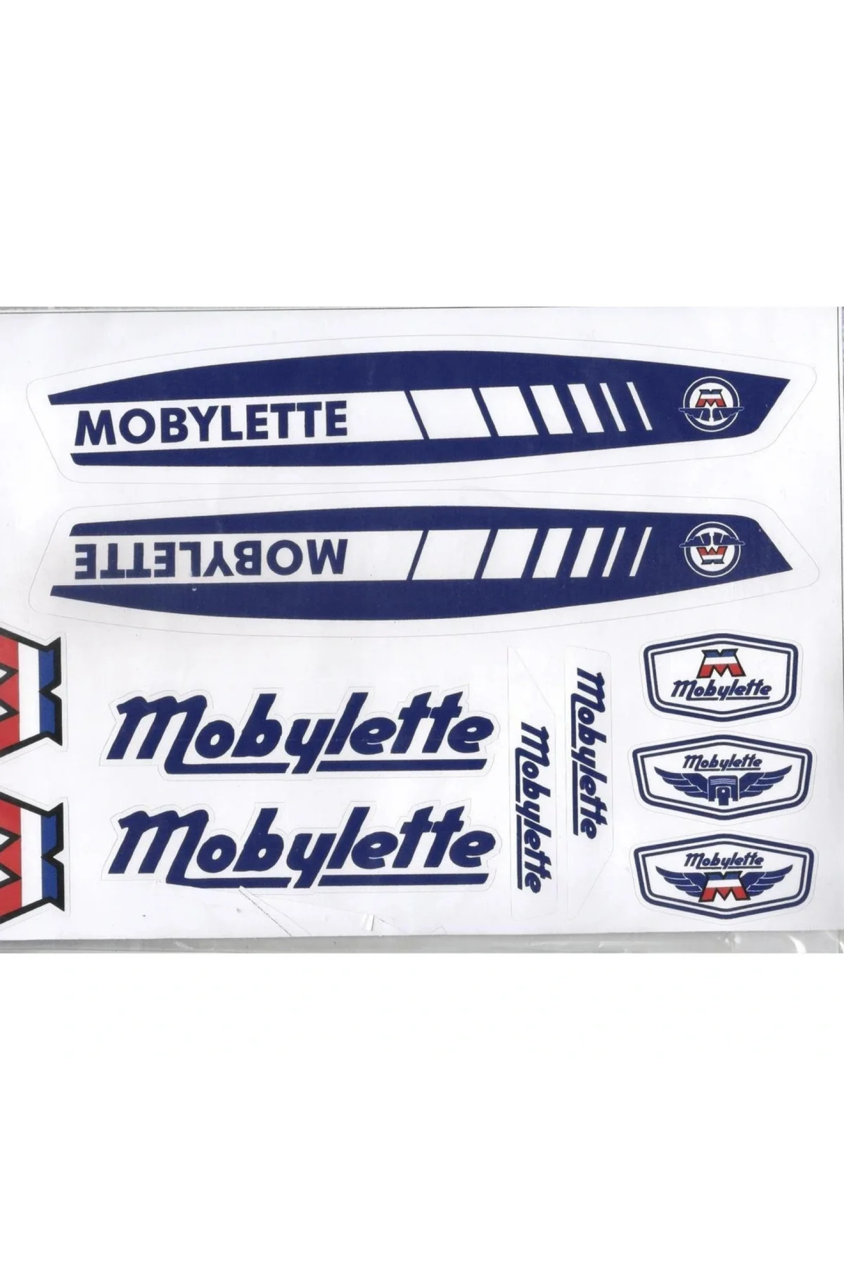 Çıkartma Mobilet Mavi Üniversal Etiket Seti A4 Boyutunda Çıkartma Mobilet Mavi Üniversal Etiket Seti A4 Boyutunda