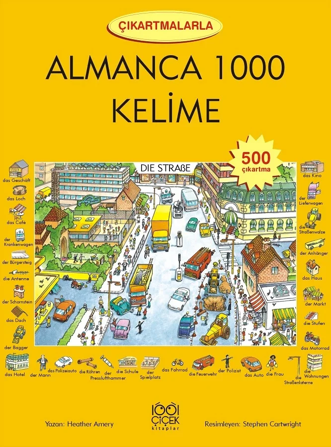 Çıkartmalarla Almanca 1000 Kelime Fiyatı, Yorumları ve Özellikleri