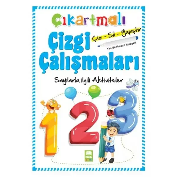Çıkartmalı Çizgi Çalışmaları Sayılarla İlgili Aktiviteler Fiyatı, Yorumları ve Özellikleri